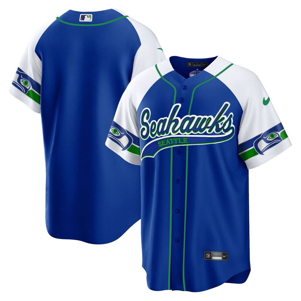 SEA Throwback & Gold Cool Base Jersey - All Stitched