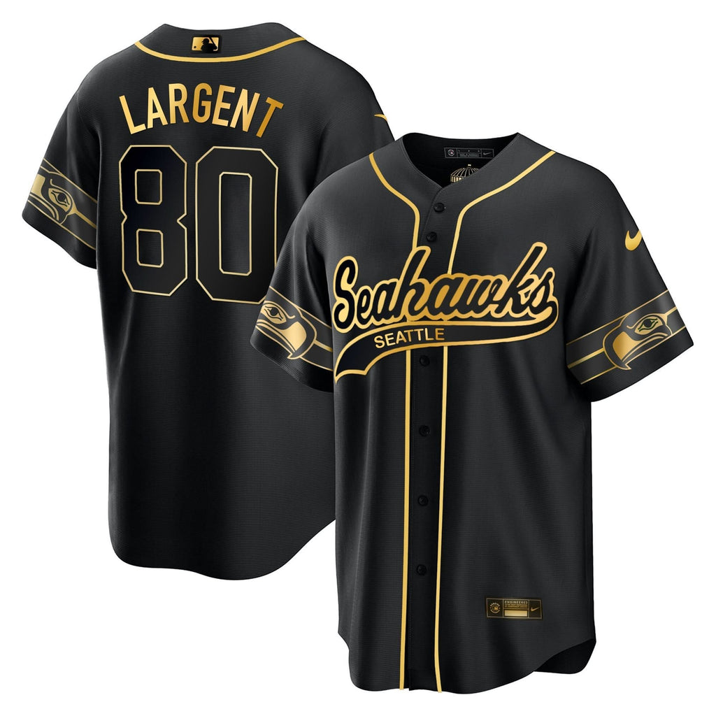 SEA Throwback & Gold Cool Base Jersey - All Stitched
