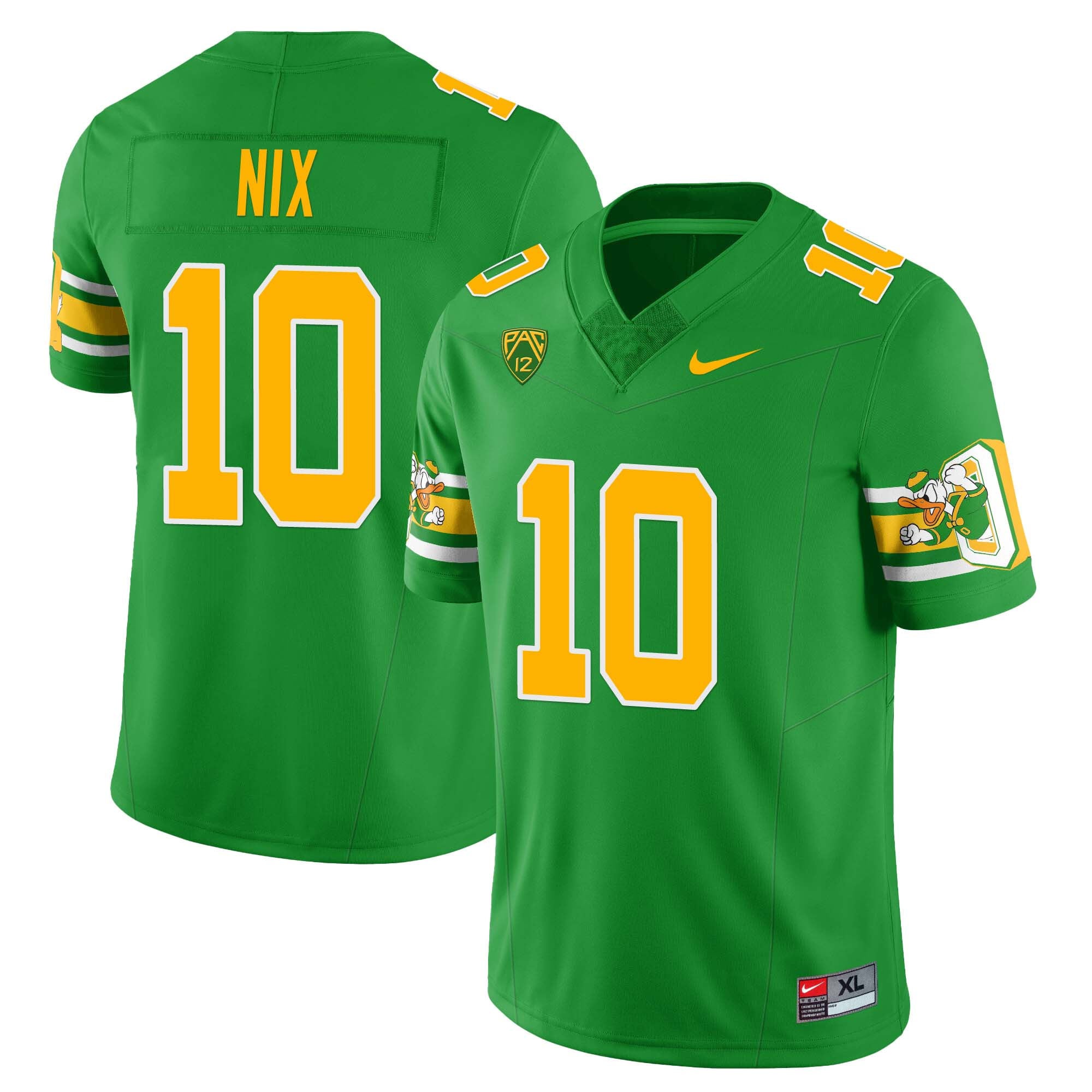 Menâs Oregon Ducks âMighty Oregonâ Throwback Football Uniforms â All Stitched