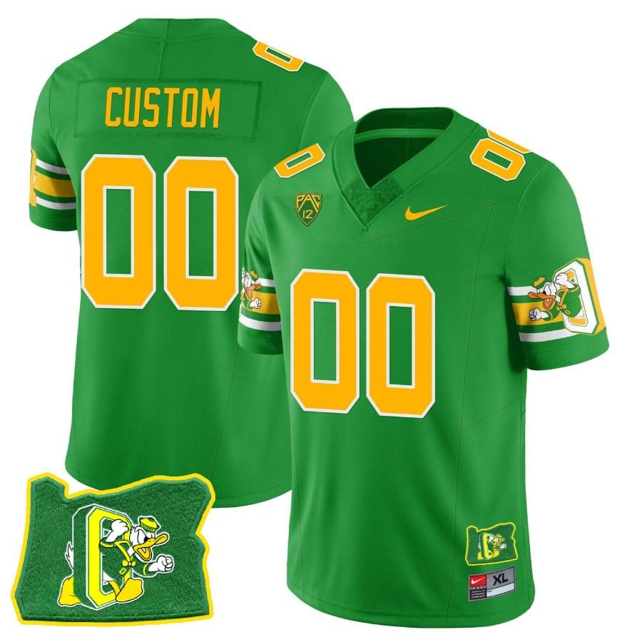 Menâs Oregon Ducks âMighty Oregonâ Throwback Football Stitched Jersey â Oregon State