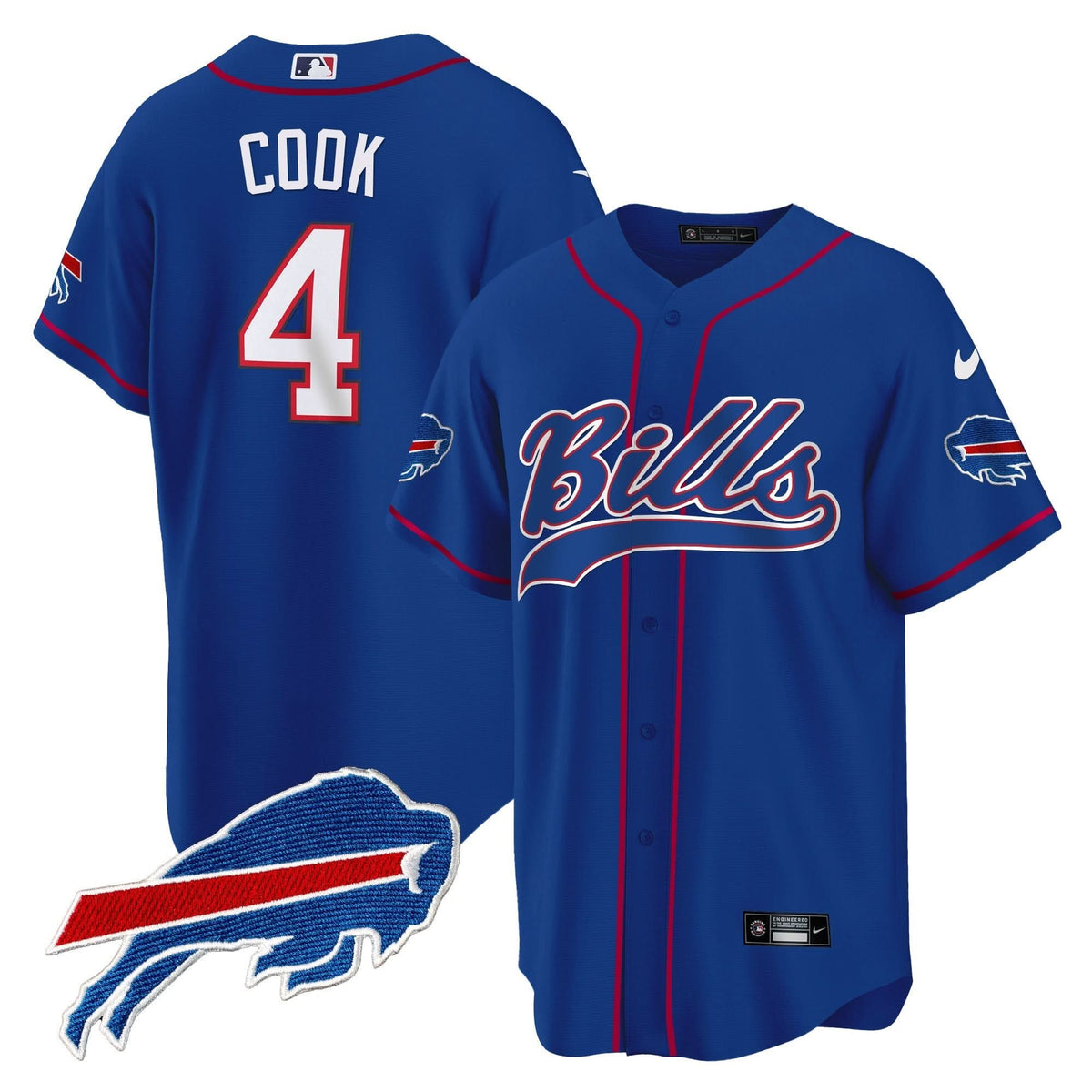 BB Baseball Jersey - All Stitched