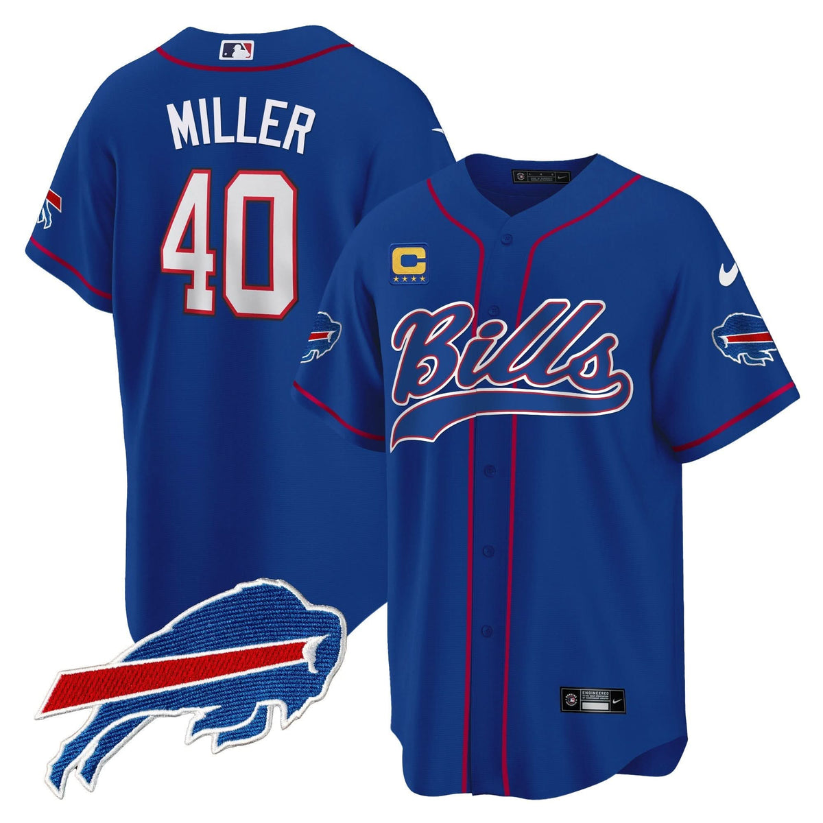 BB Baseball Jersey - All Stitched
