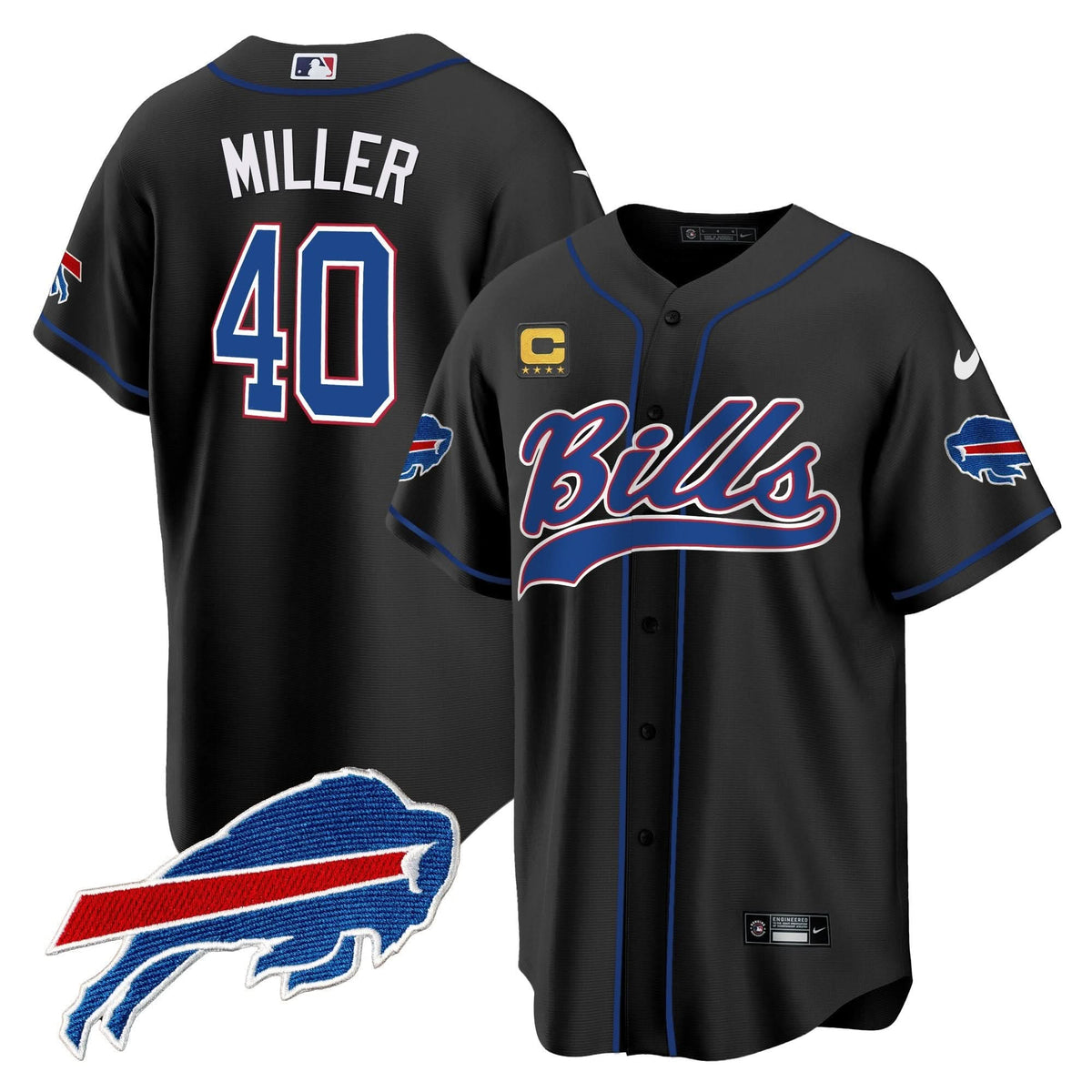 BB Baseball Jersey - All Stitched