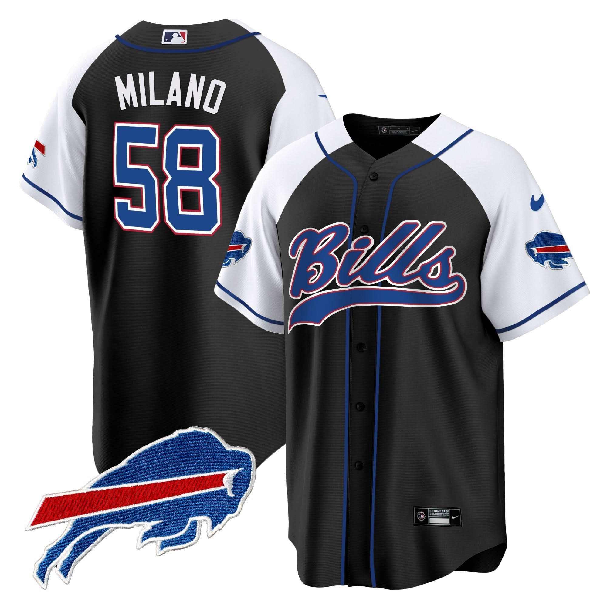 BB Baseball Jersey - All Stitched