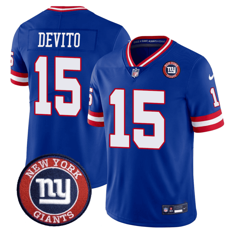 Giants Logo Patch Limited Jersey