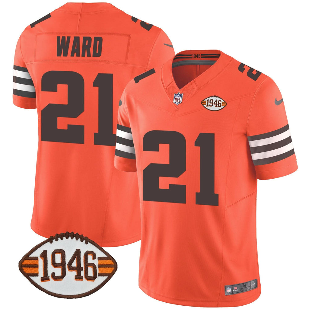 CLE 1946 75th Anniversary Patch Jersey