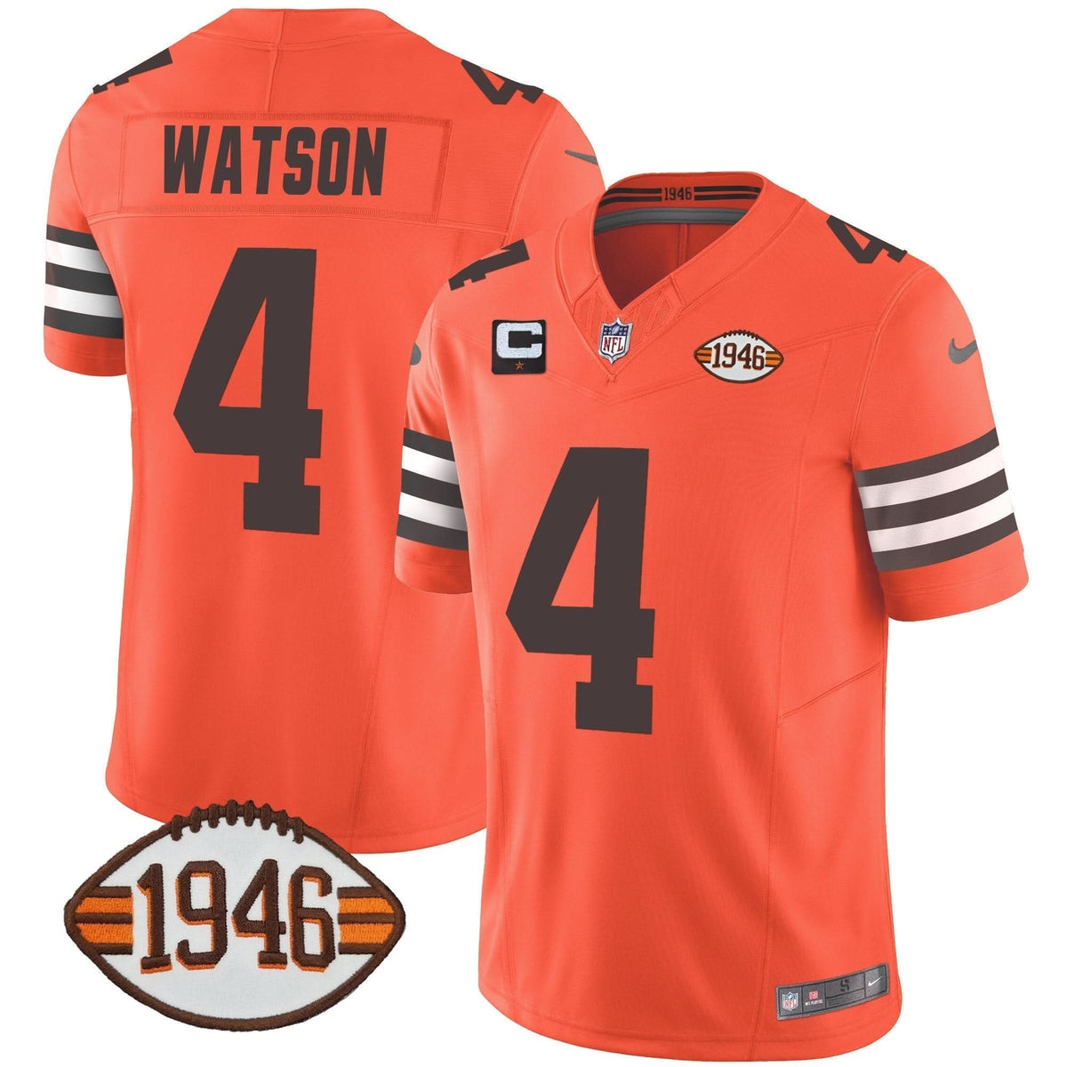 CLE 1946 75th Anniversary Patch Jersey