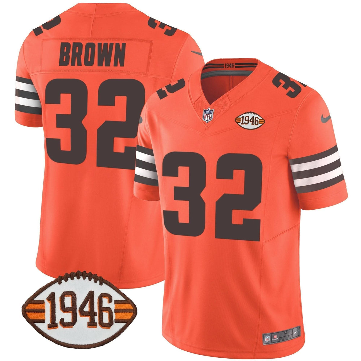 CLE 1946 75th Anniversary Patch Jersey