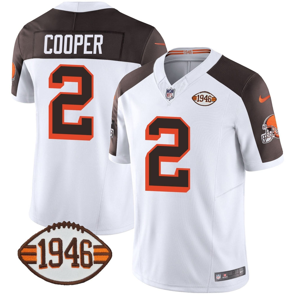 CLE 1946 75th Anniversary Patch Jersey