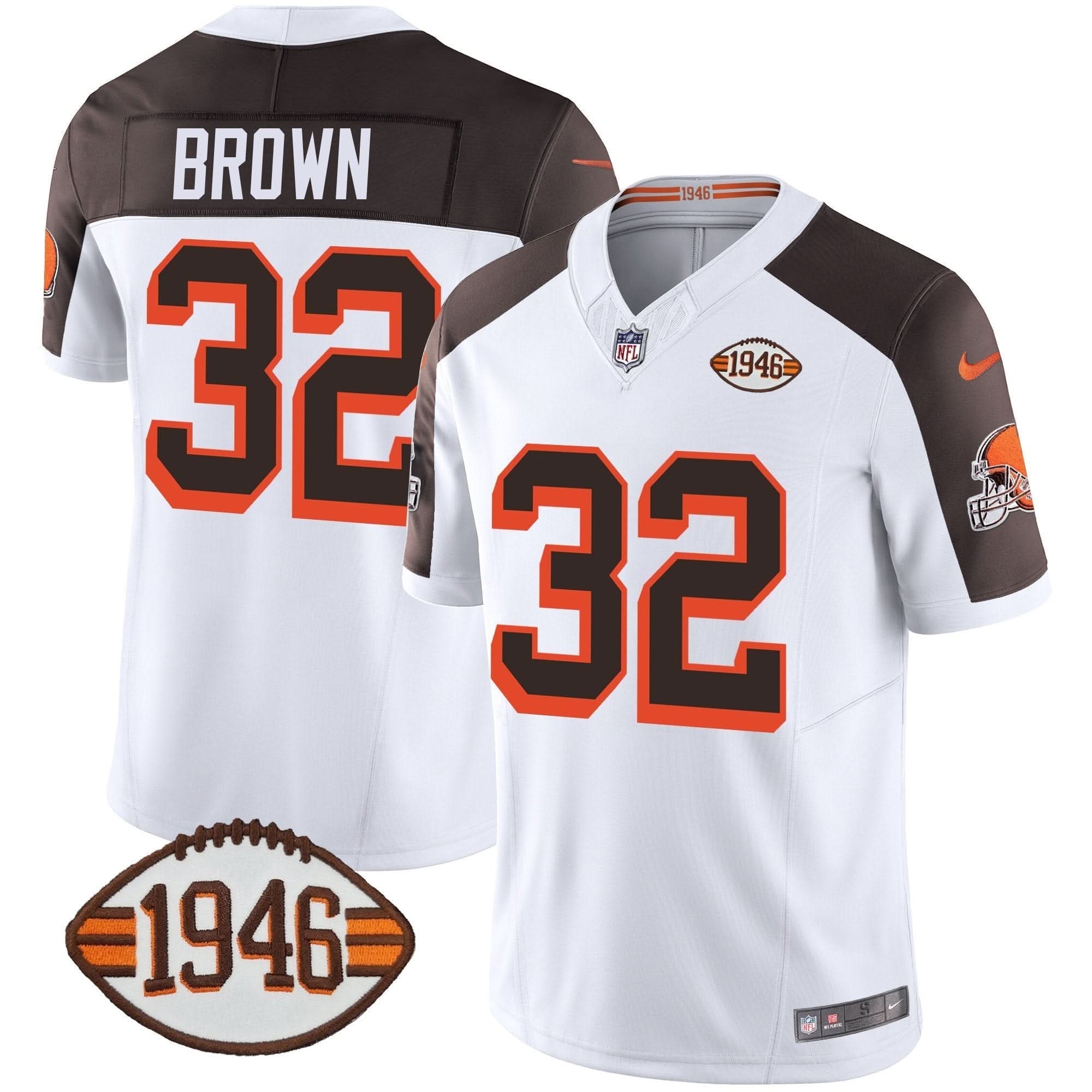 CLE 1946 75th Anniversary Patch Jersey