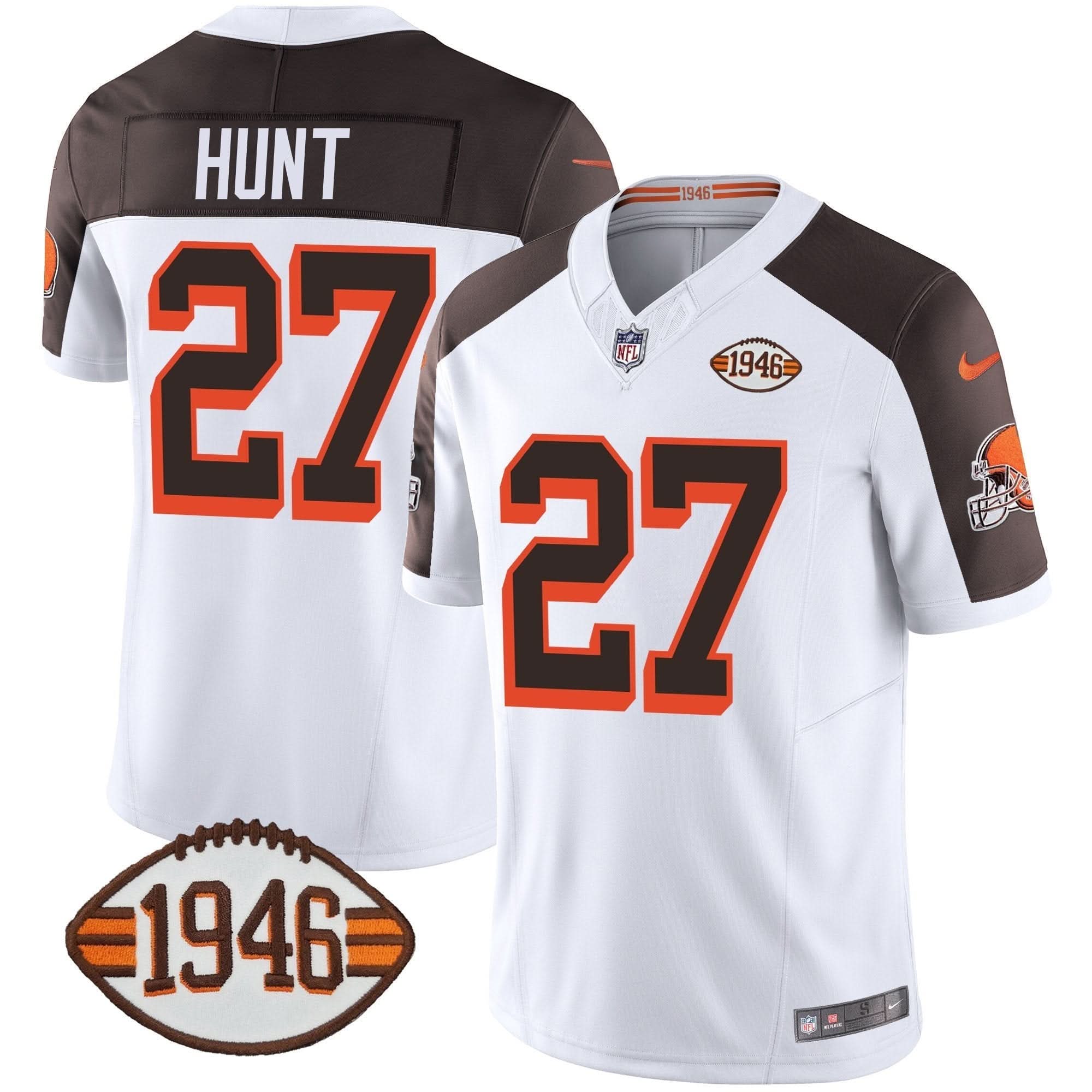 CLE 1946 75th Anniversary Patch Jersey