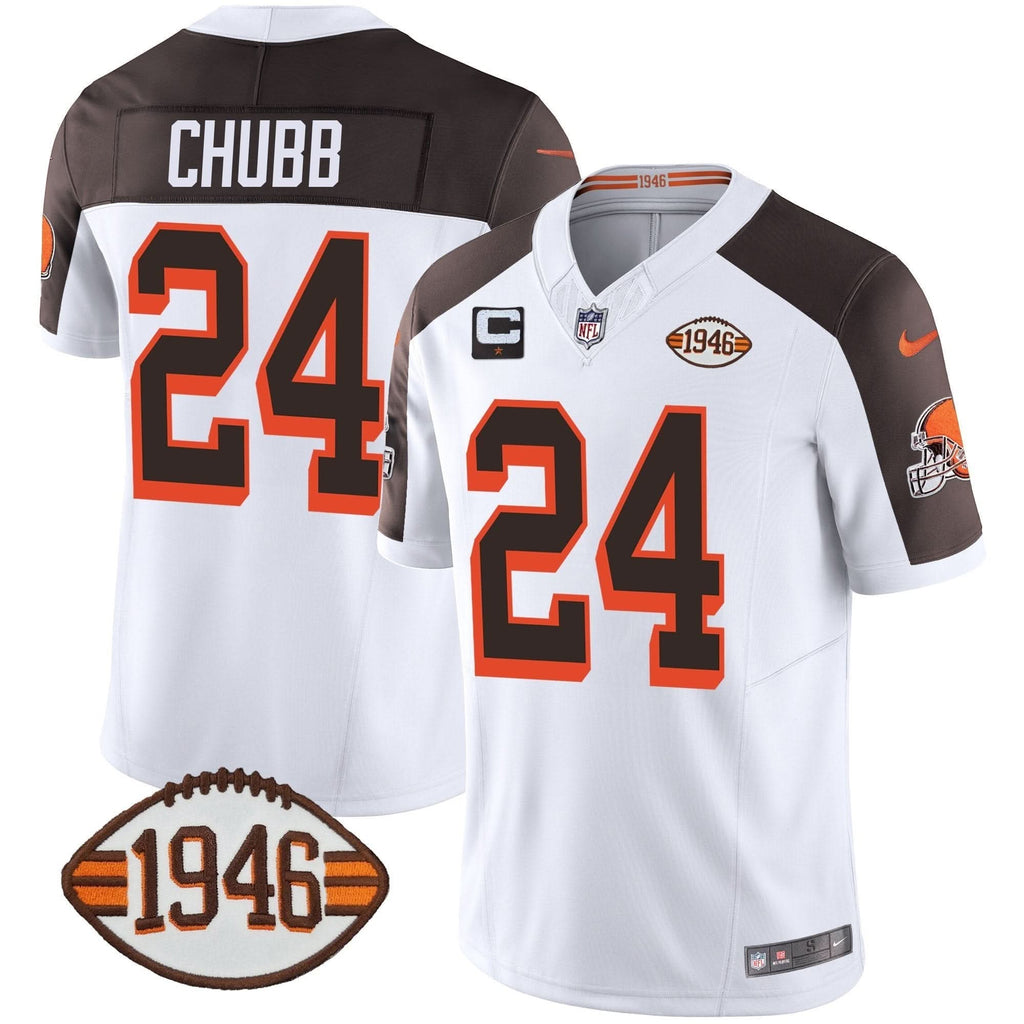 CLE 1946 75th Anniversary Patch Jersey
