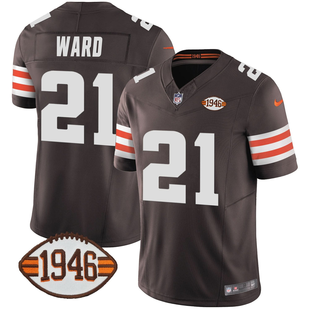 CLE 1946 75th Anniversary Patch Jersey