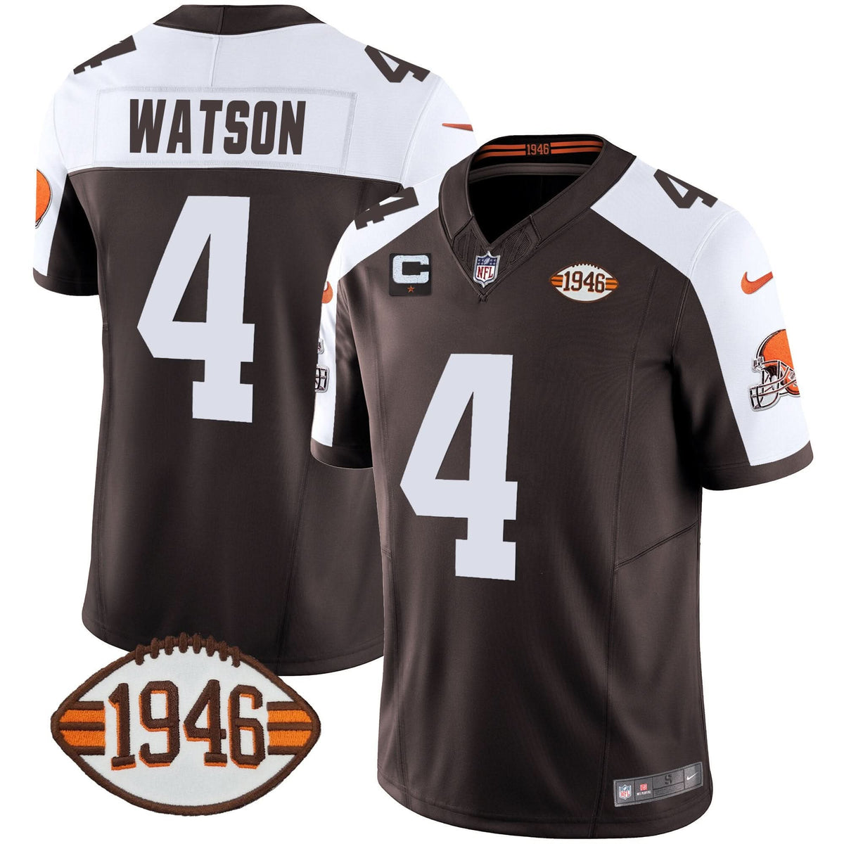 CLE 1946 75th Anniversary Patch Jersey