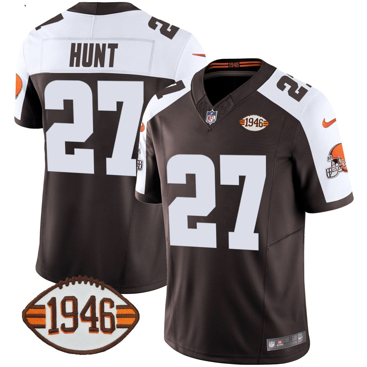 CLE 1946 75th Anniversary Patch Jersey