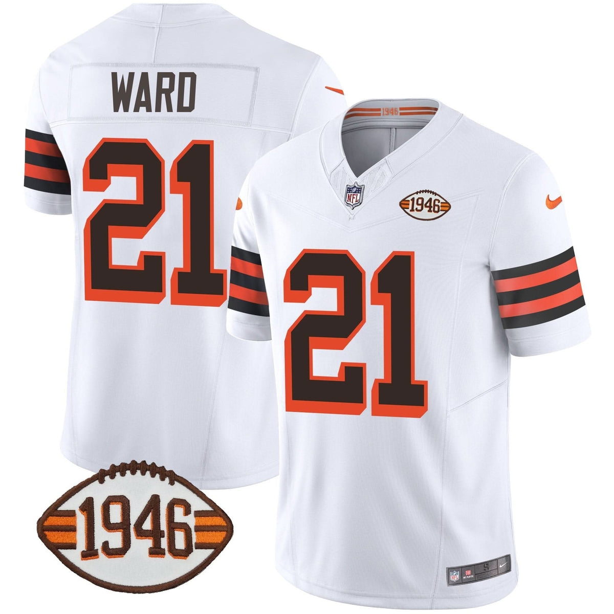 CLE 1946 75th Anniversary Patch Jersey