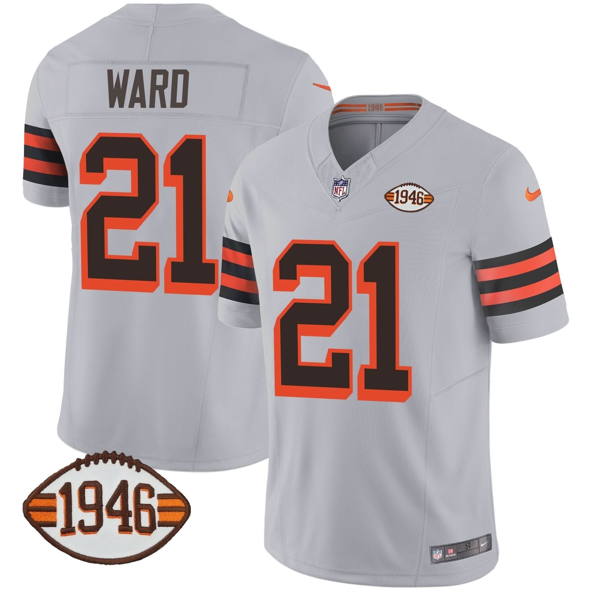 CLE 1946 75th Anniversary Patch Jersey