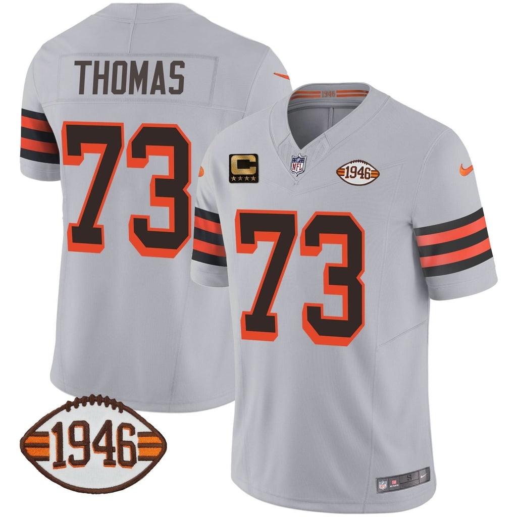 CLE 1946 75th Anniversary Patch Jersey