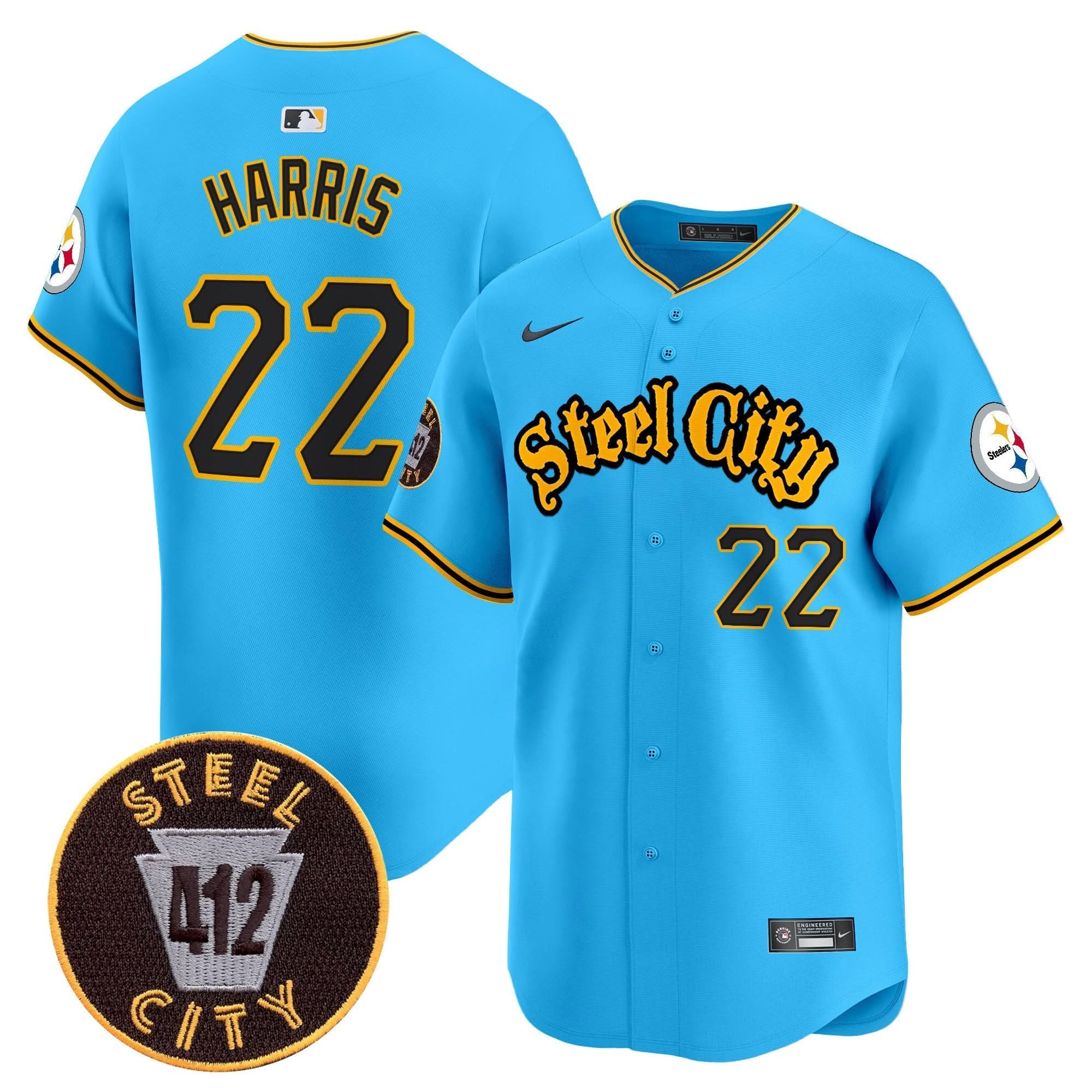 PIT 412 Patch Vapor Premier Limited Jersey