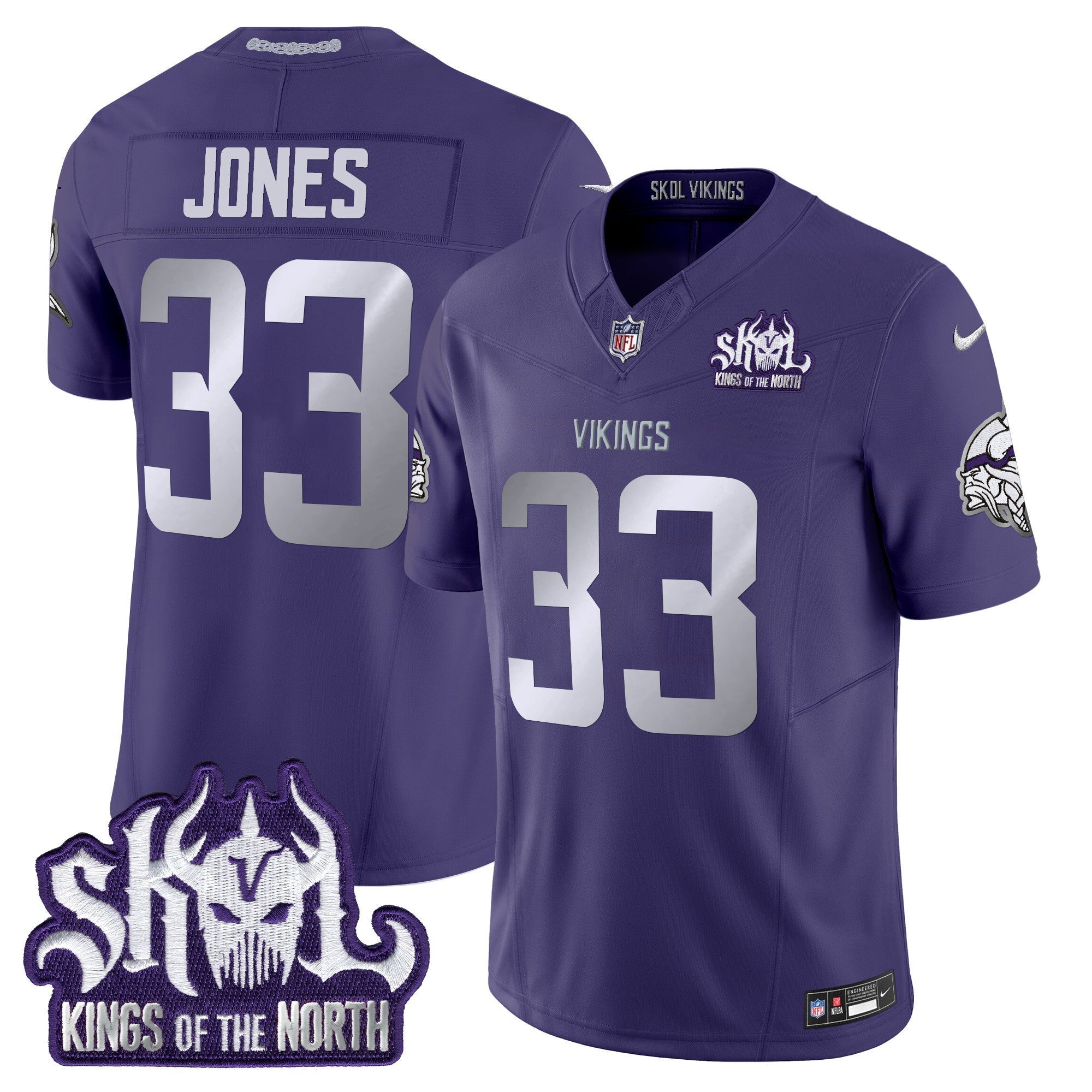 MV 2025 Winter Warrior Skol Patch Vapor Limited Jersey
