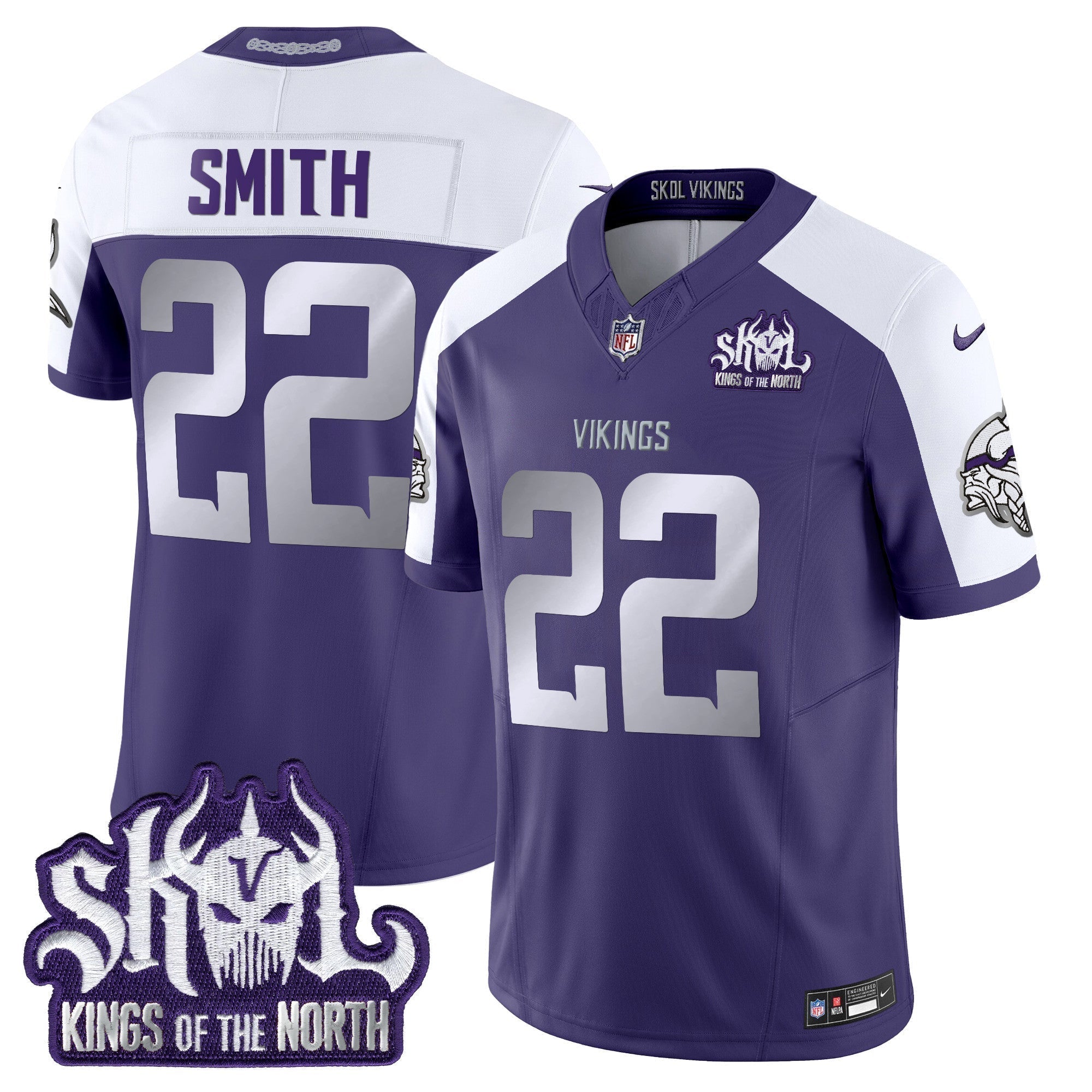 MV 2025 Winter Warrior Skol Patch Vapor Limited Jersey
