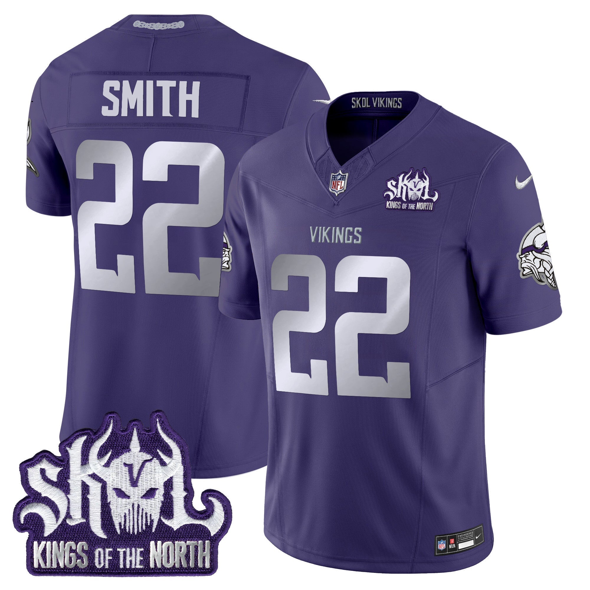 MV 2025 Winter Warrior Skol Patch Vapor Limited Jersey