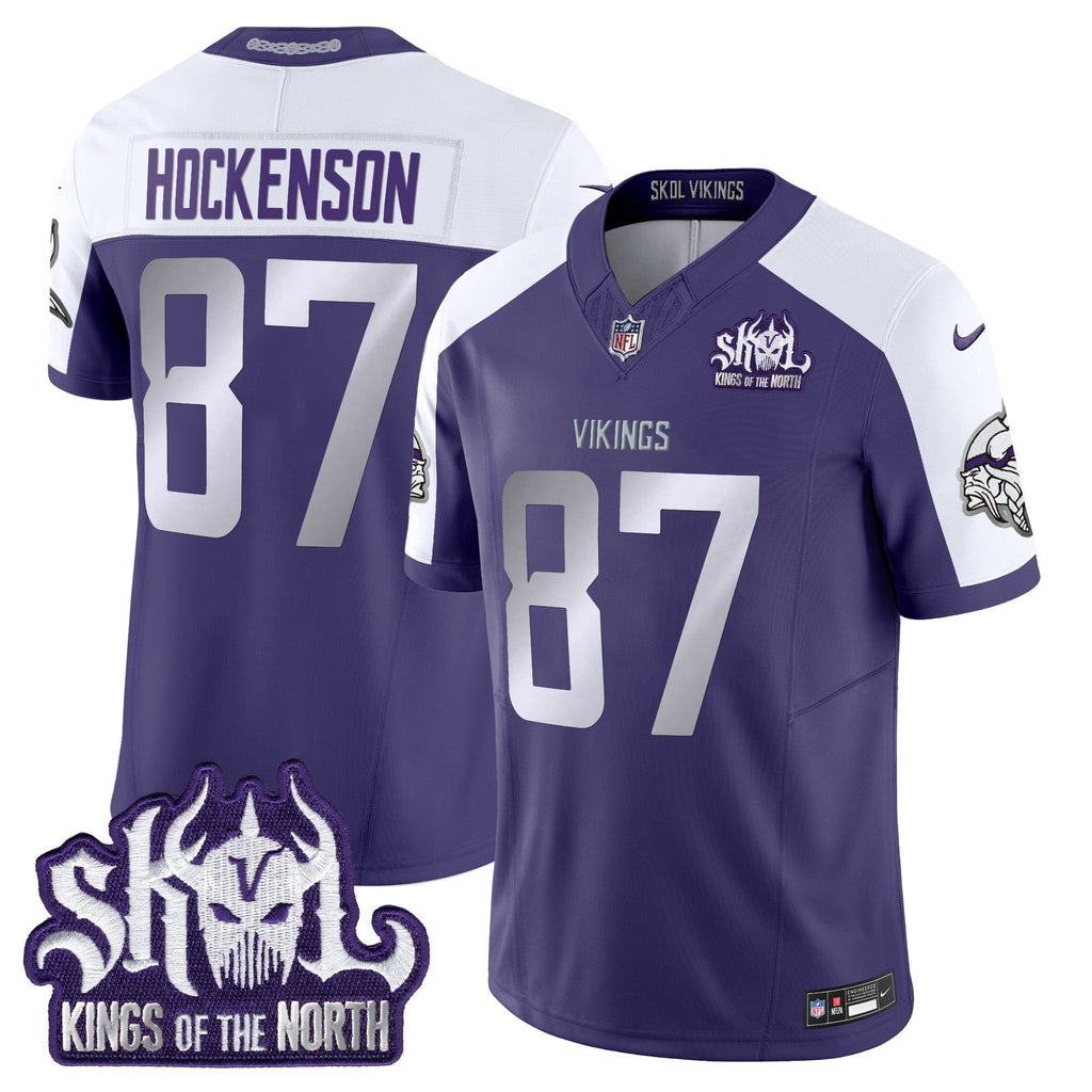 MV 2025 Winter Warrior Skol Patch Vapor Limited Jersey