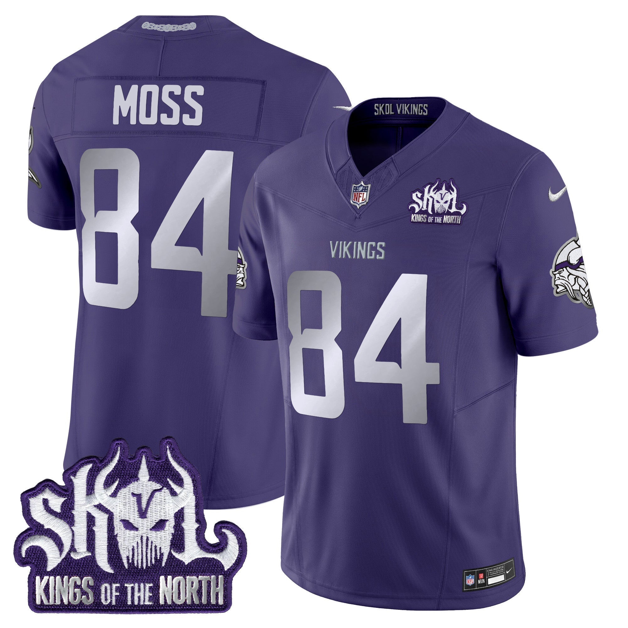 MV 2025 Winter Warrior Skol Patch Vapor Limited Jersey
