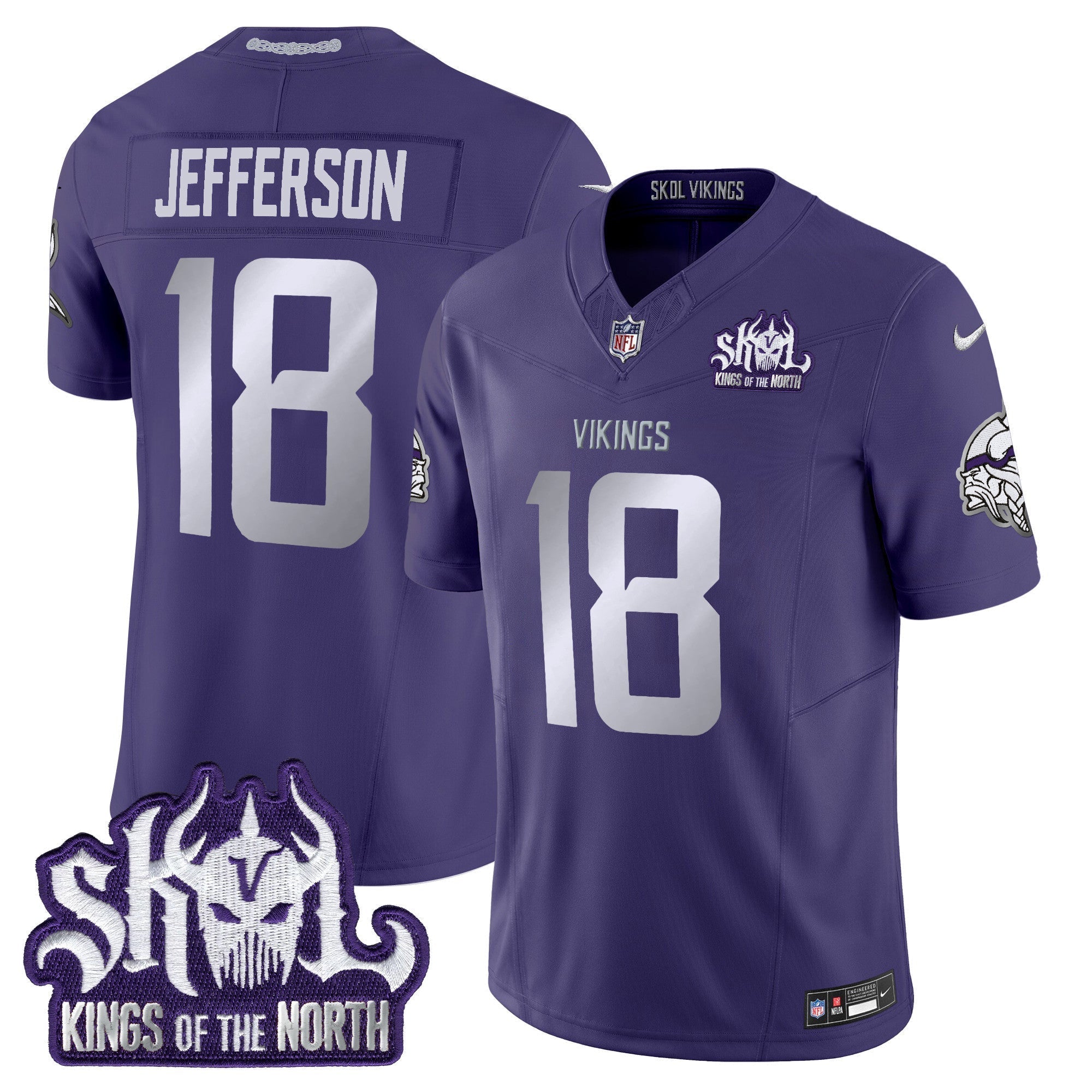 MV 2025 Winter Warrior Skol Patch Vapor Limited Jersey