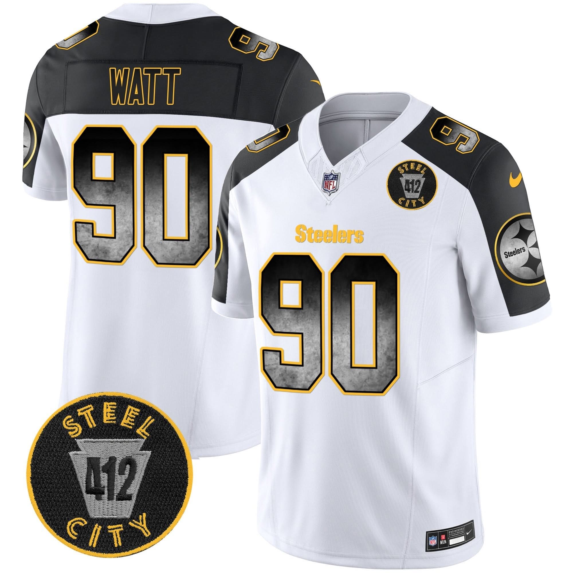 PIT Arch Smoke 412 Patch Vapor Limited Jersey
