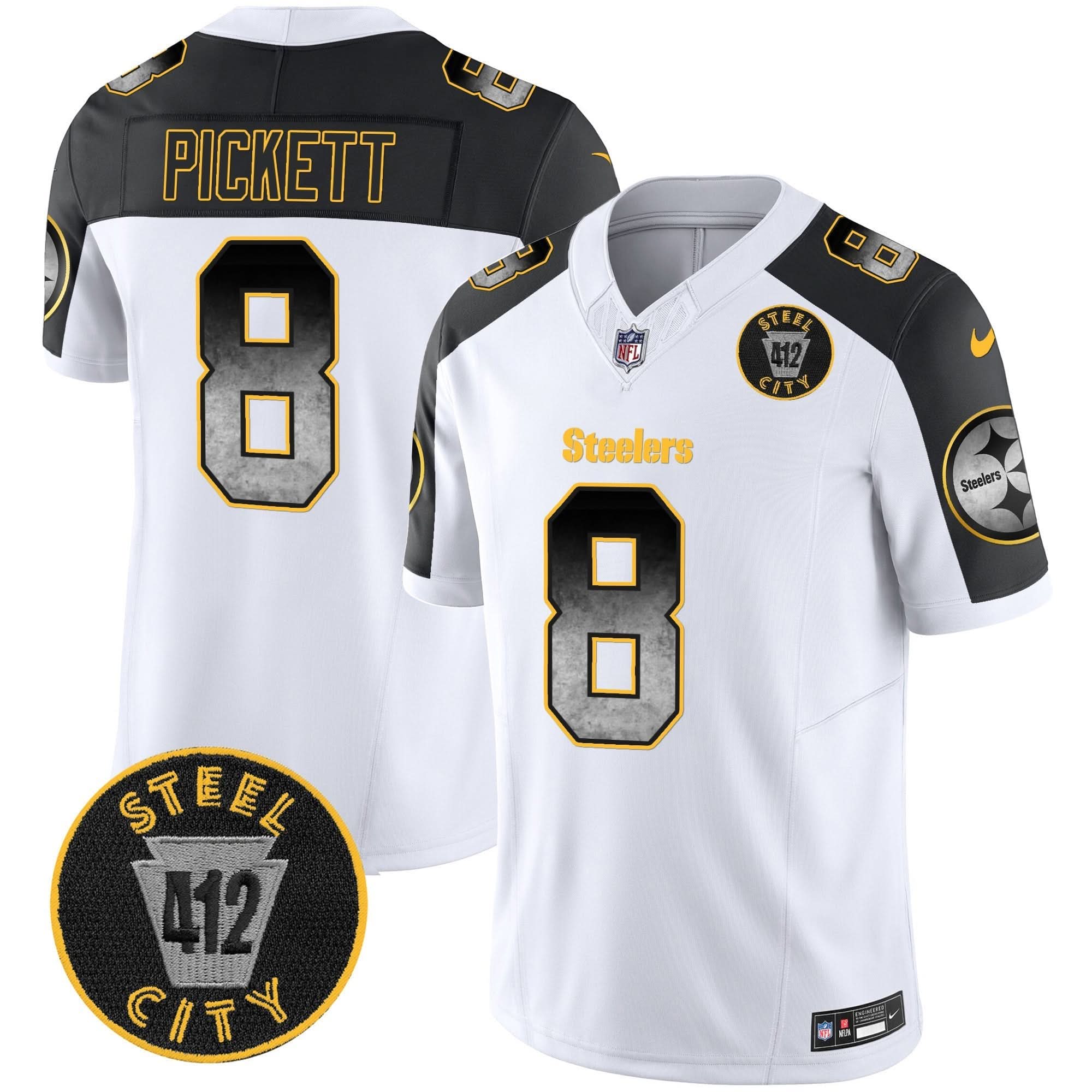 PIT Arch Smoke 412 Patch Vapor Limited Jersey