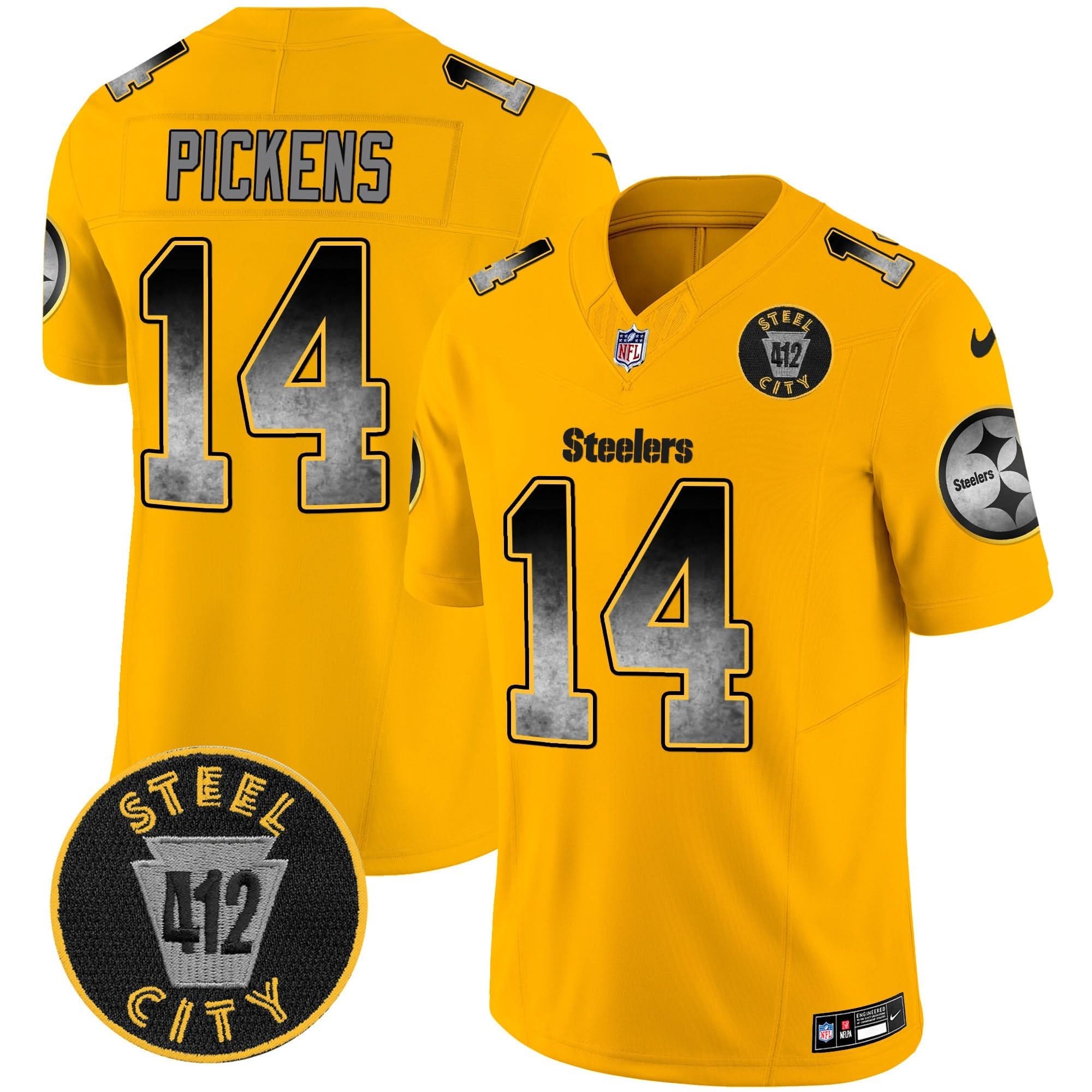 PIT Arch Smoke 412 Patch Vapor Limited Jersey