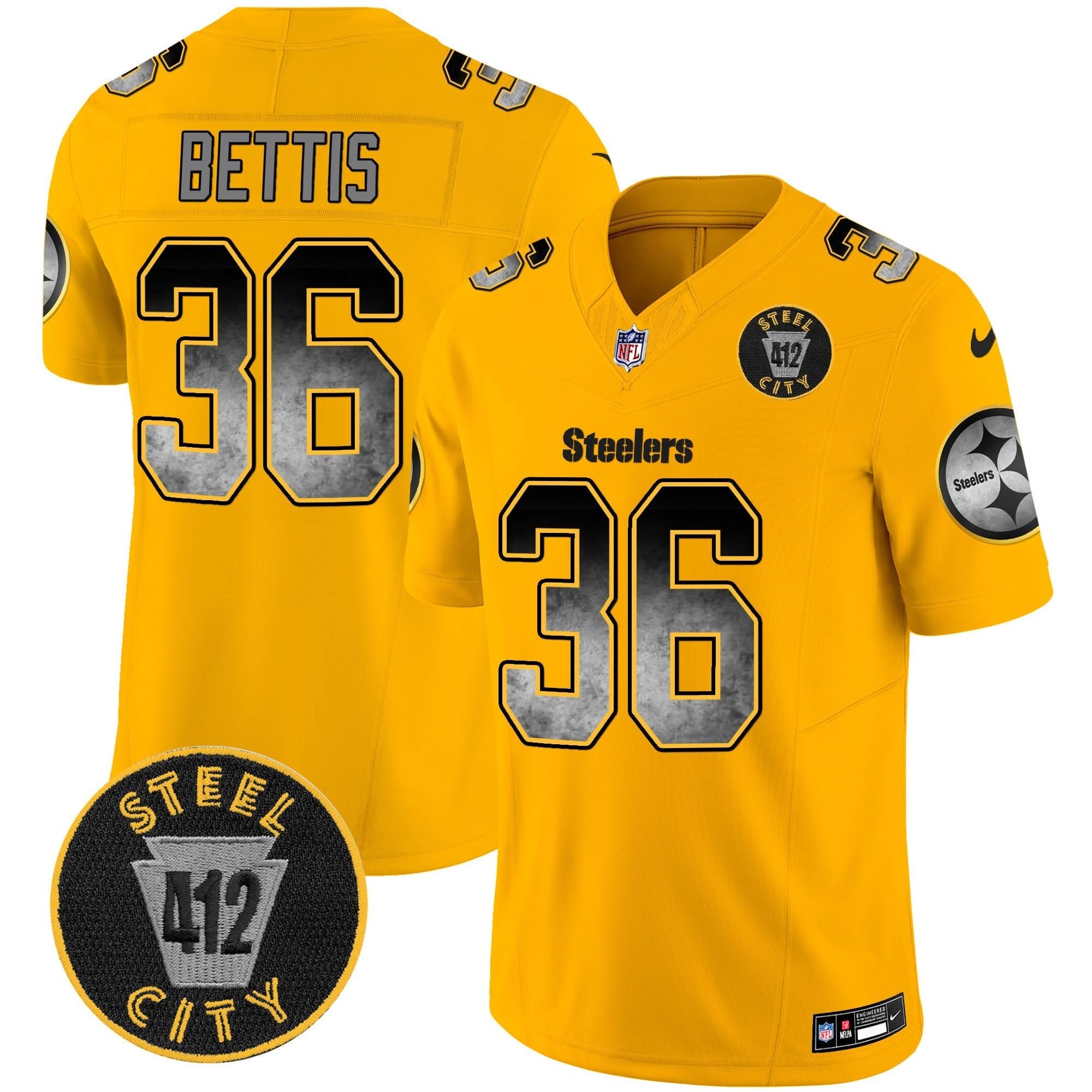 PIT Arch Smoke 412 Patch Vapor Limited Jersey