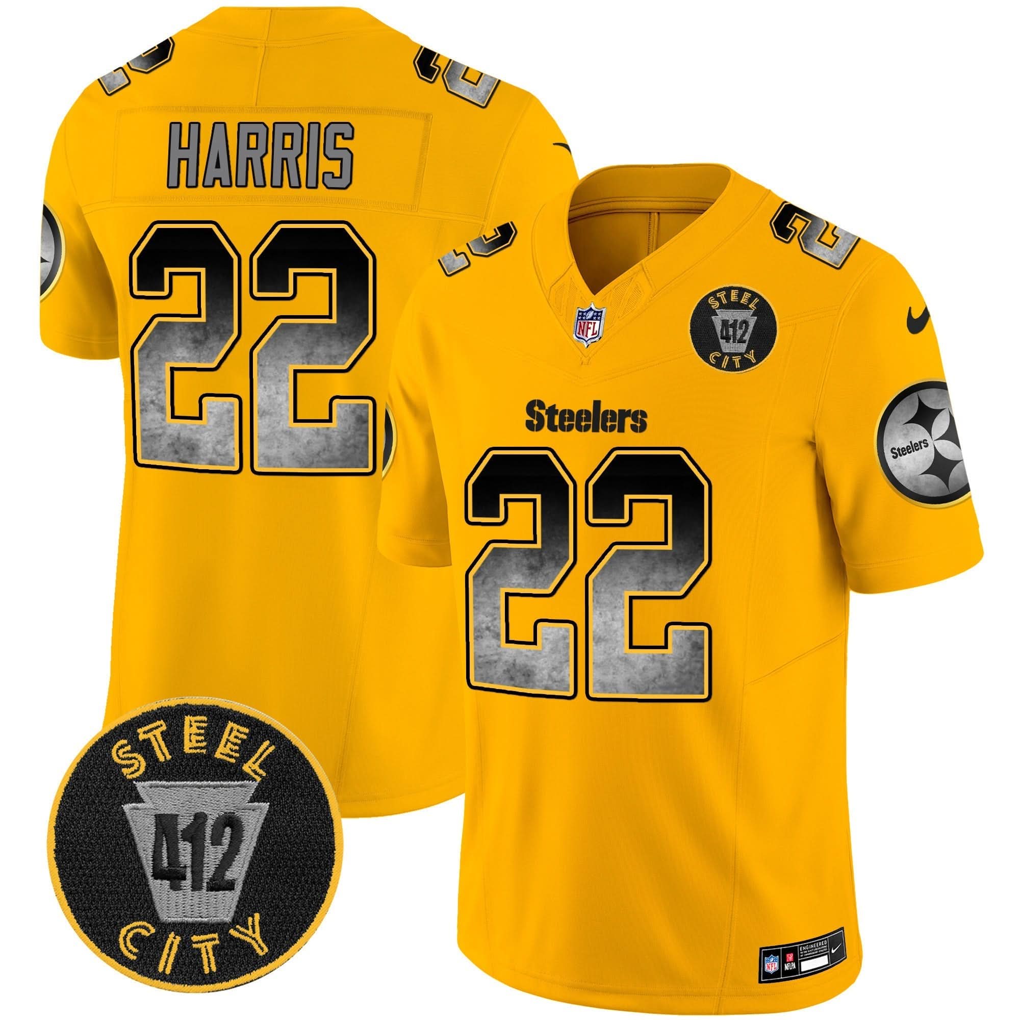 PIT Arch Smoke 412 Patch Vapor Limited Jersey