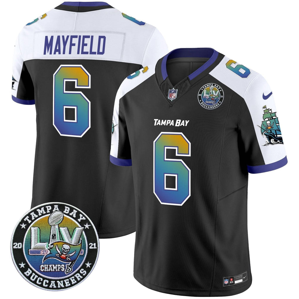 TB "Tampa City" Super Bowl LIV Patch Vapor Limited Jersey