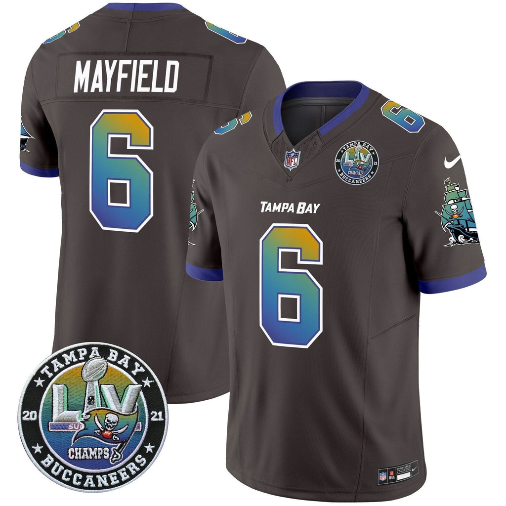 TB "Tampa City" Super Bowl LIV Patch Vapor Limited Jersey
