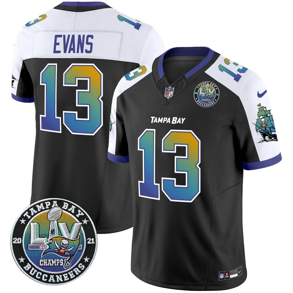 TB "Tampa City" Super Bowl LIV Patch Vapor Limited Jersey
