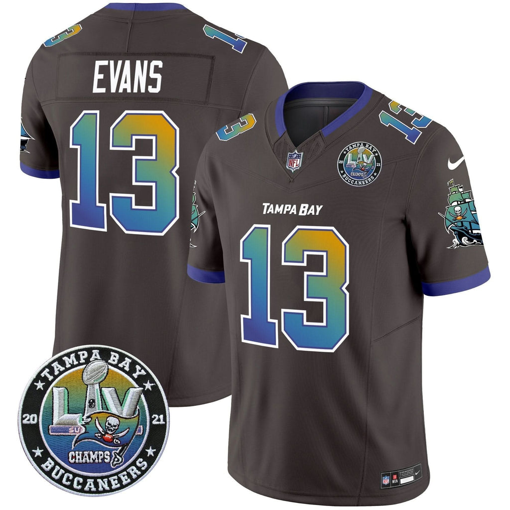TB "Tampa City" Super Bowl LIV Patch Vapor Limited Jersey