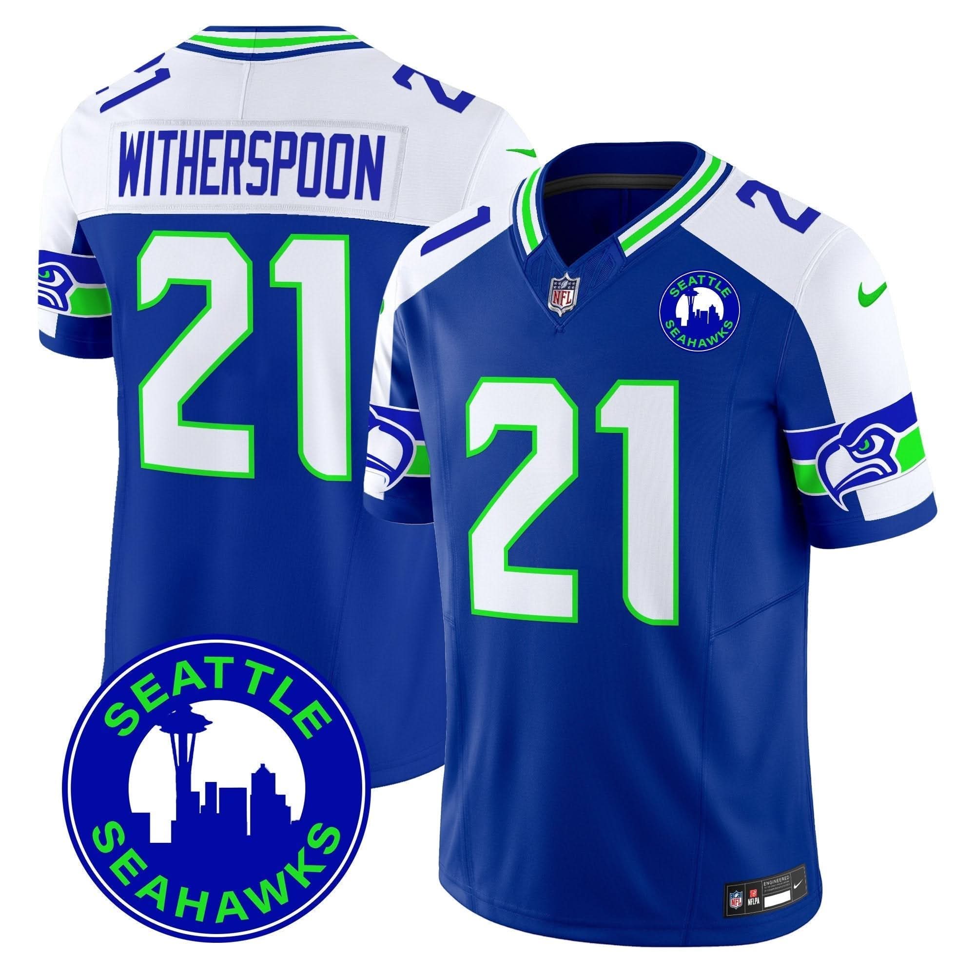 SEA 2024 Seattle City Patch Vapor Limited Jersey