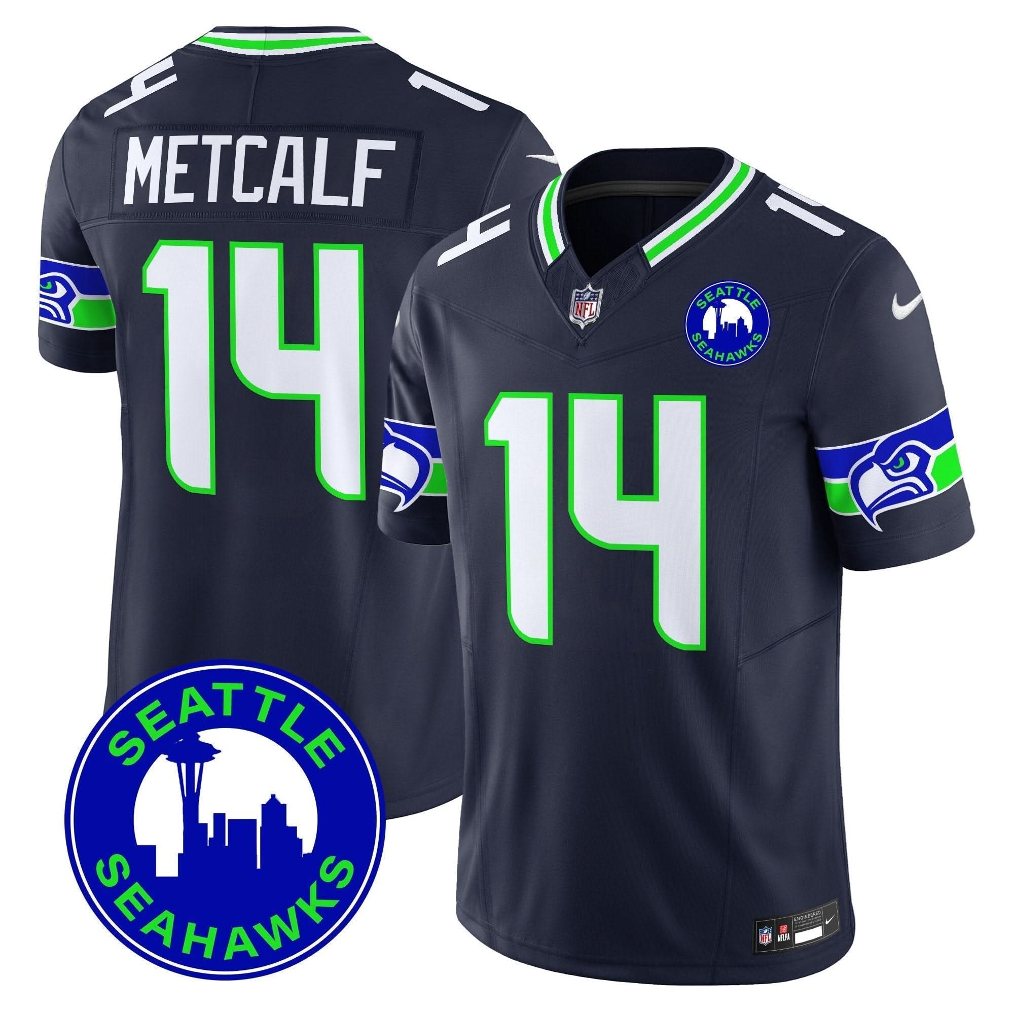 SEA 2024 Seattle City Patch Vapor Limited Jersey