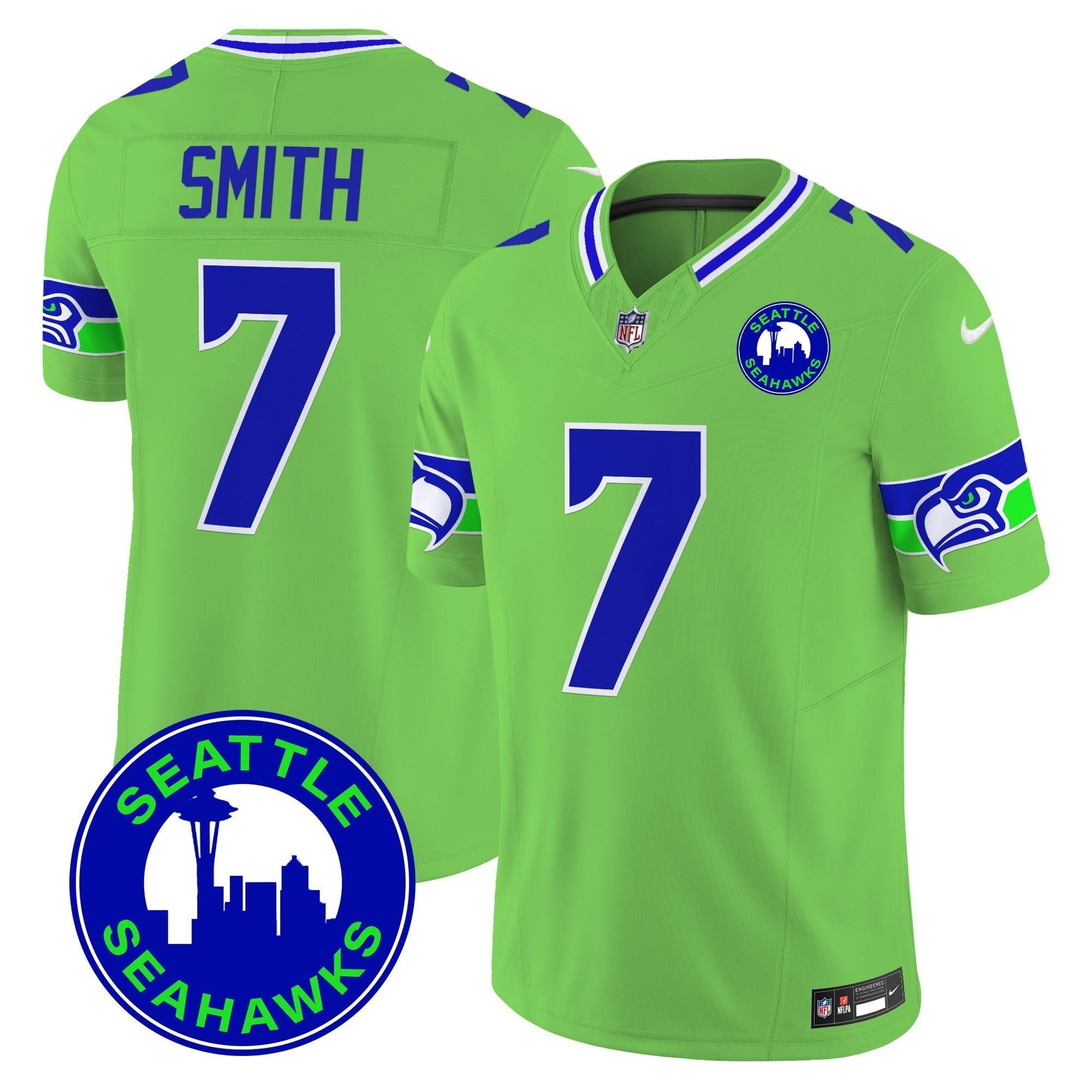 SEA 2024 Seattle City Patch Vapor Limited Jersey