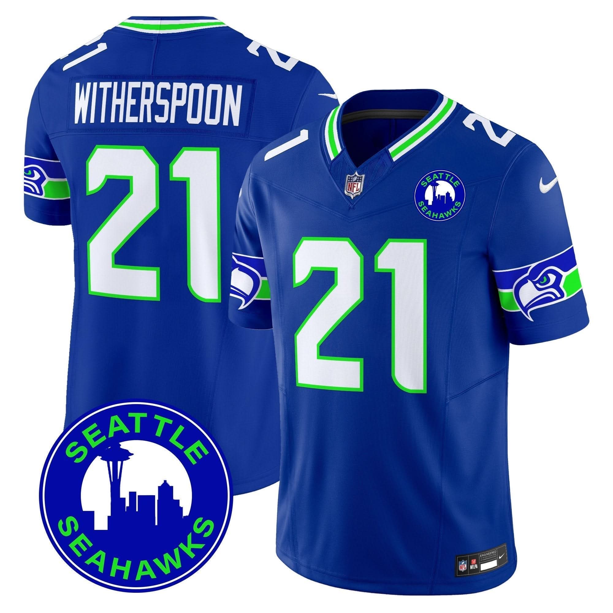 SEA 2024 Seattle City Patch Vapor Limited Jersey