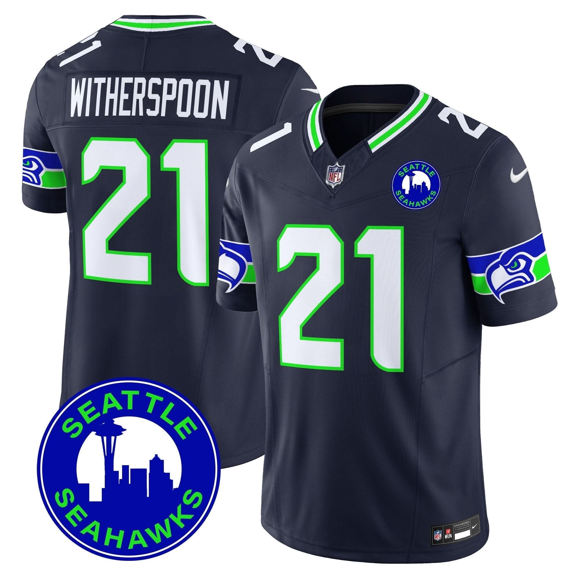 SEA 2024 Seattle City Patch Vapor Limited Jersey