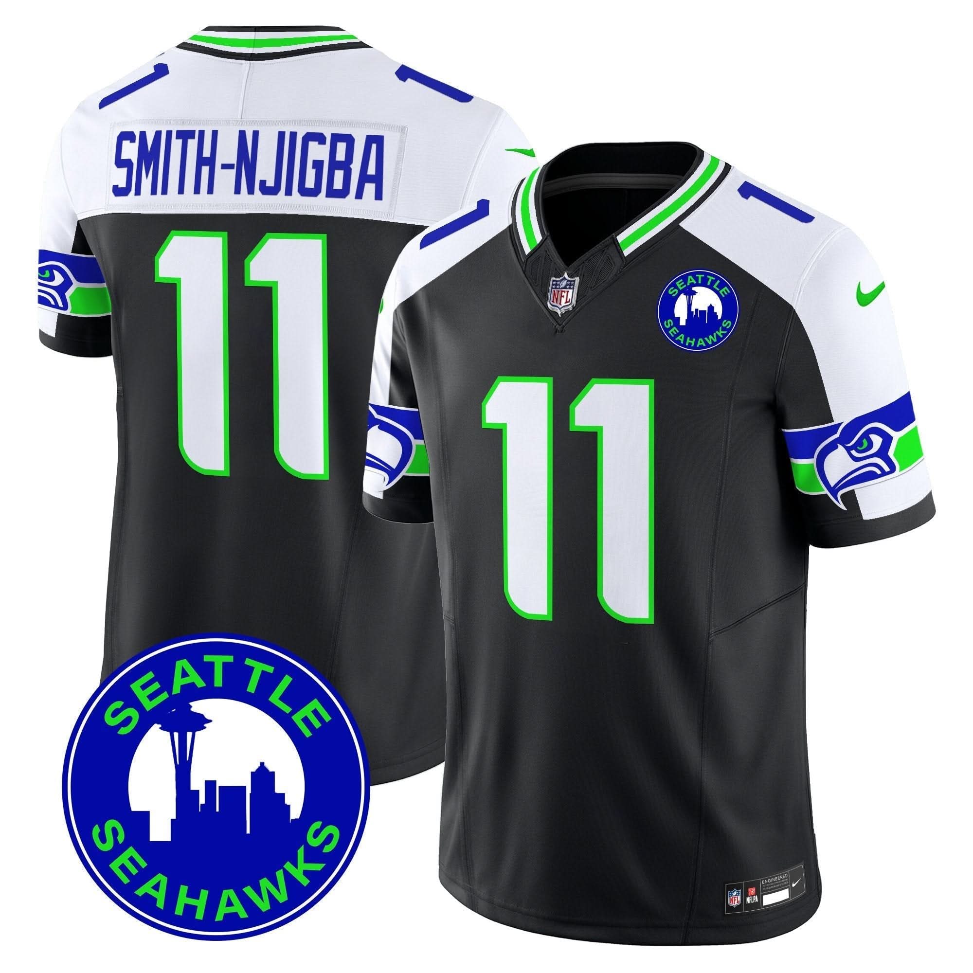 SEA 2024 Seattle City Patch Vapor Limited Jersey