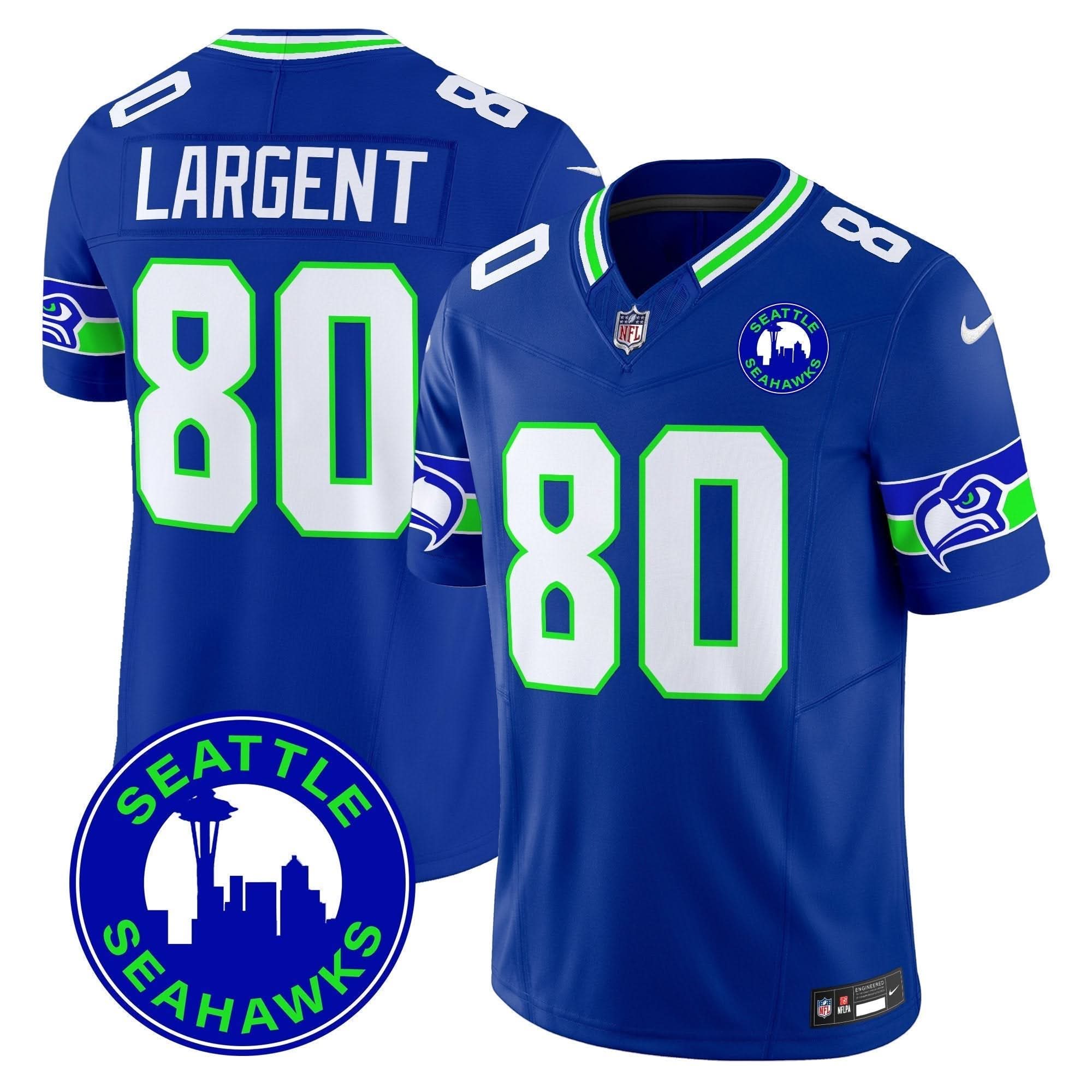 SEA 2024 Seattle City Patch Vapor Limited Jersey