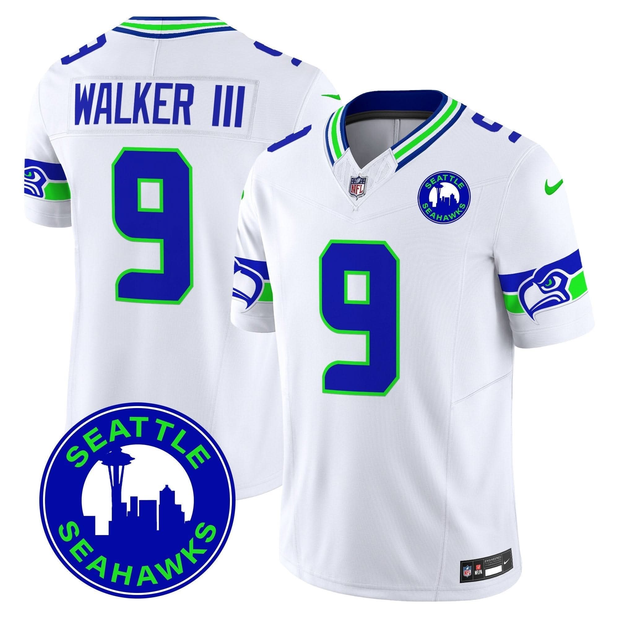 SEA 2024 Seattle City Patch Vapor Limited Jersey