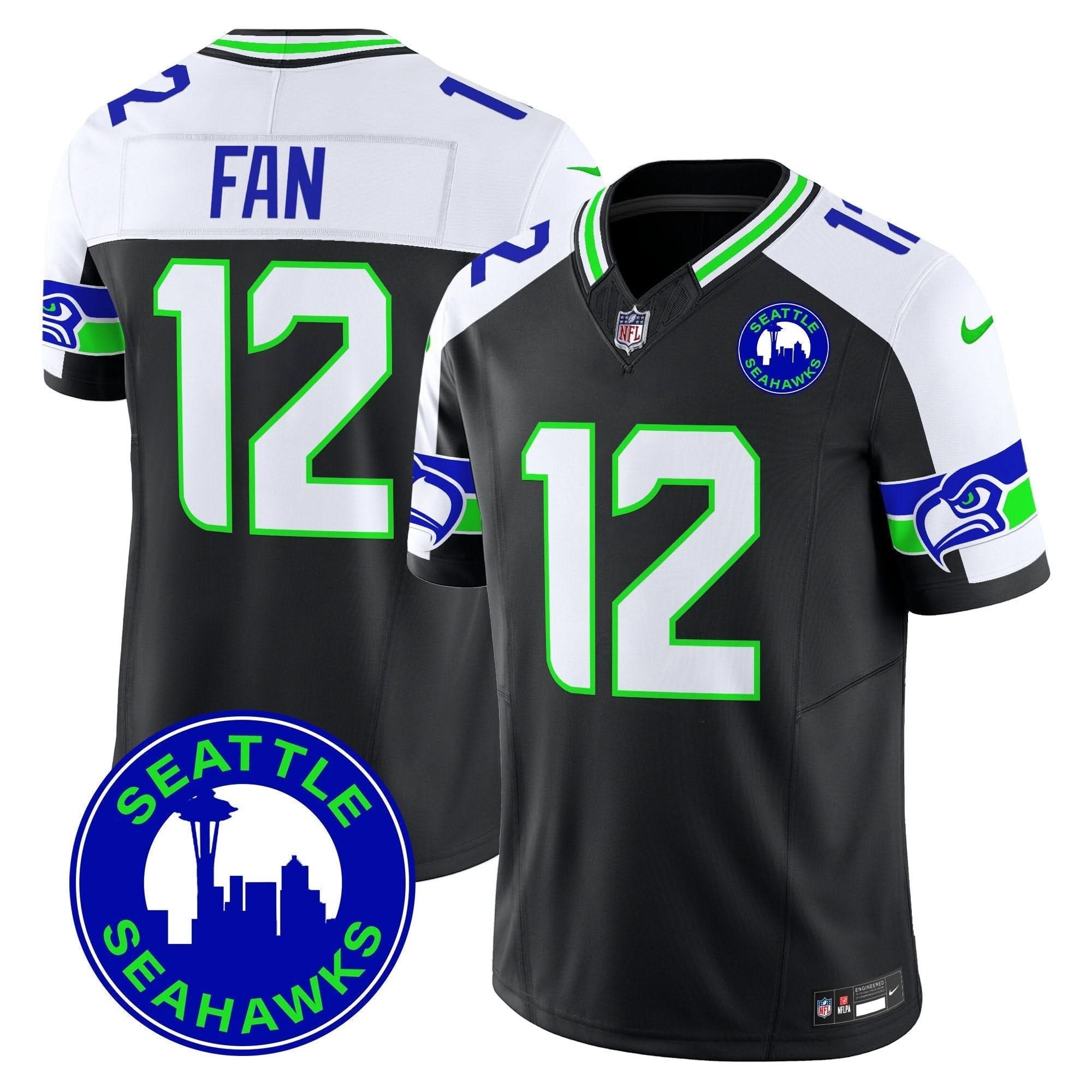 SEA 2024 Seattle City Patch Vapor Limited Jersey