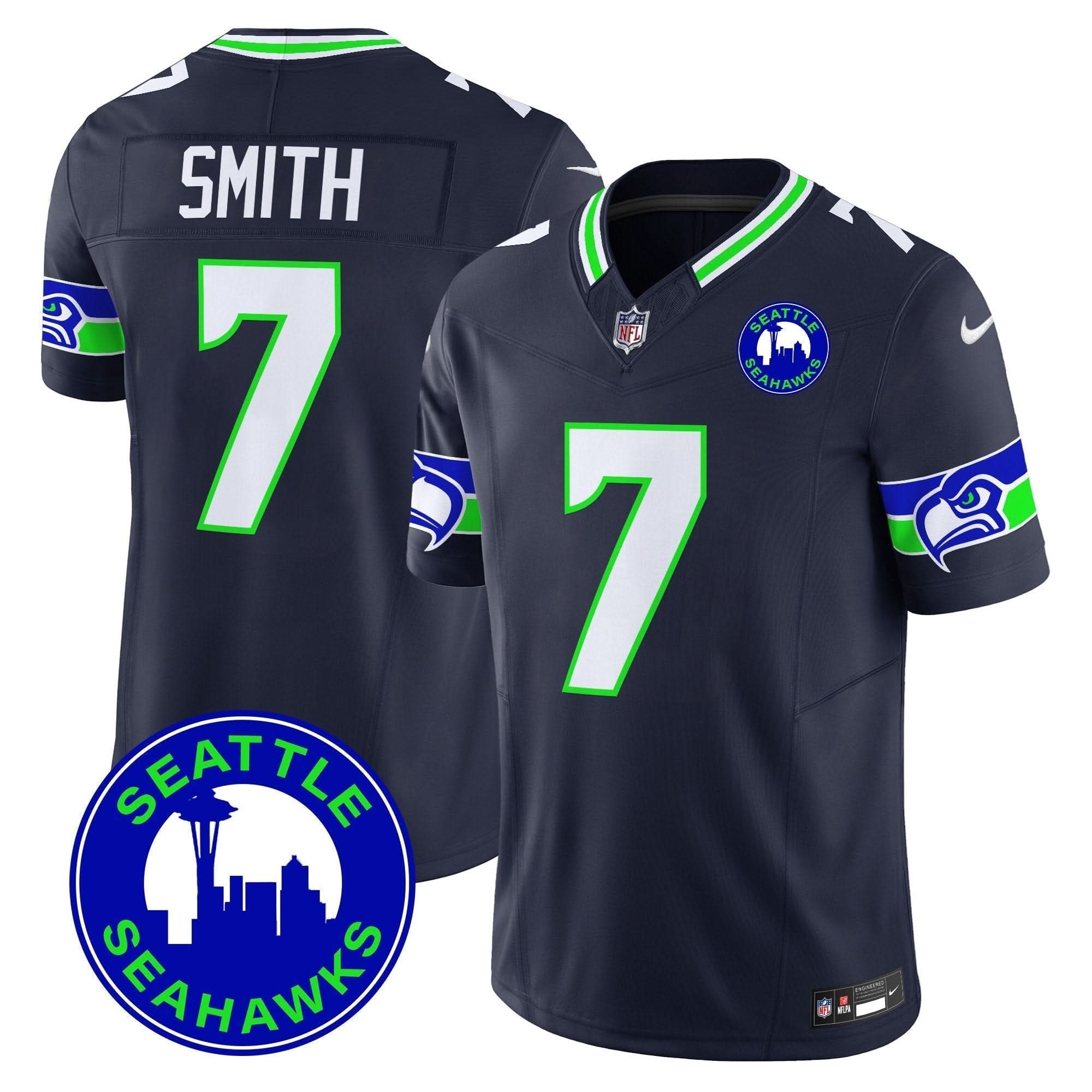 SEA 2024 Seattle City Patch Vapor Limited Jersey