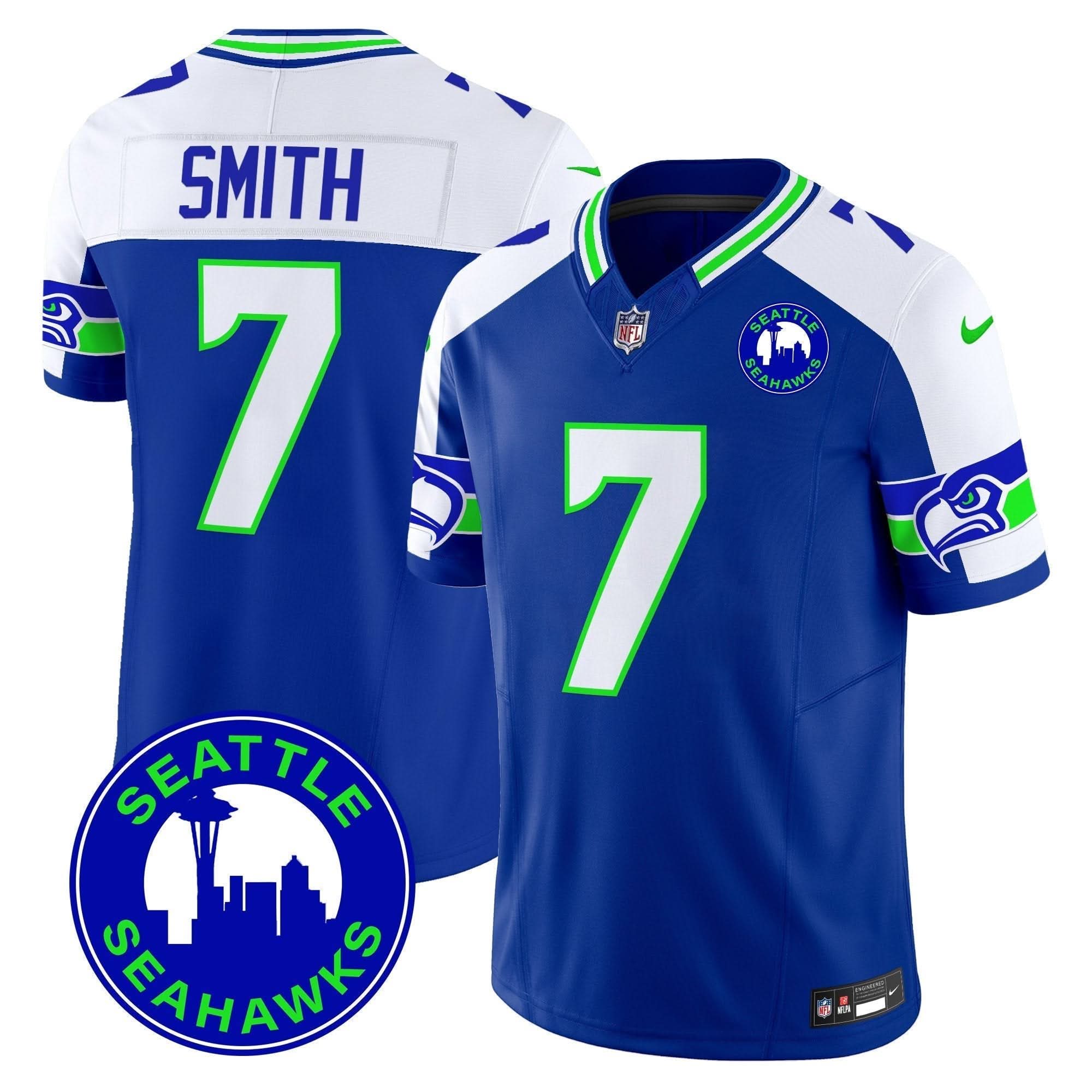 SEA 2024 Seattle City Patch Vapor Limited Jersey