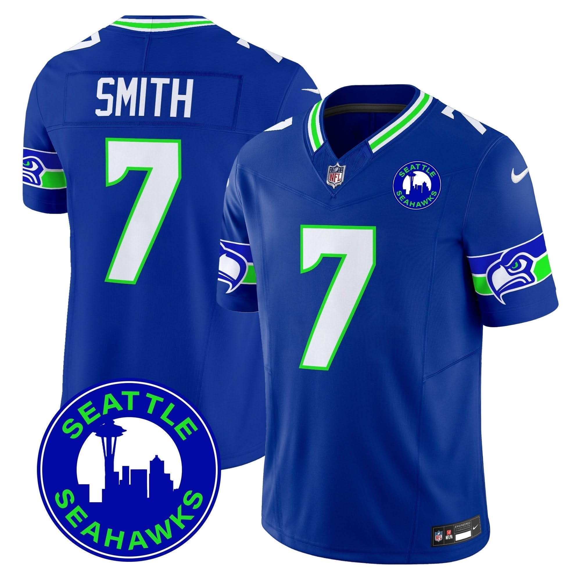 SEA 2024 Seattle City Patch Vapor Limited Jersey